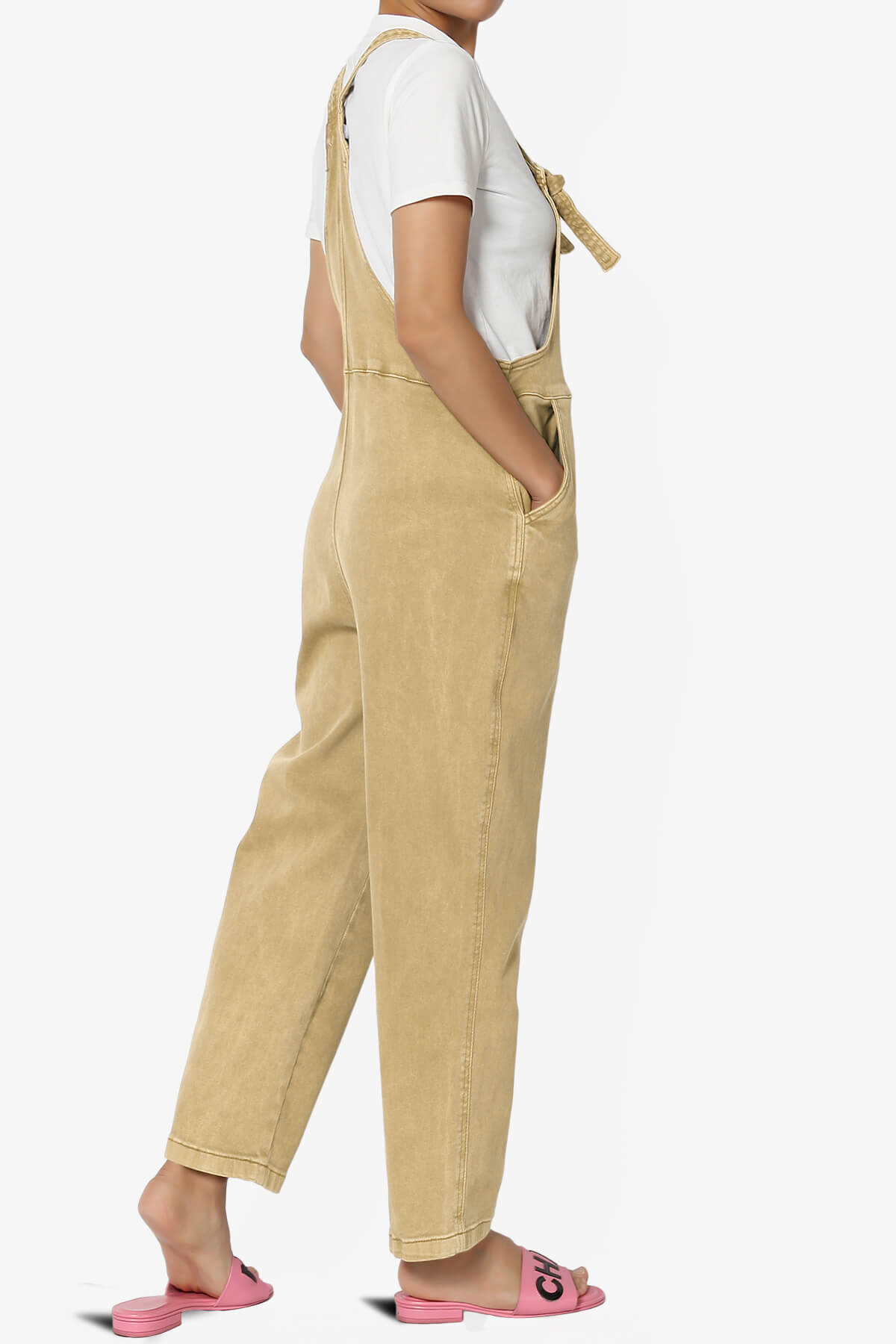 Ziggy Washed Denim Overall MUSTARD_4