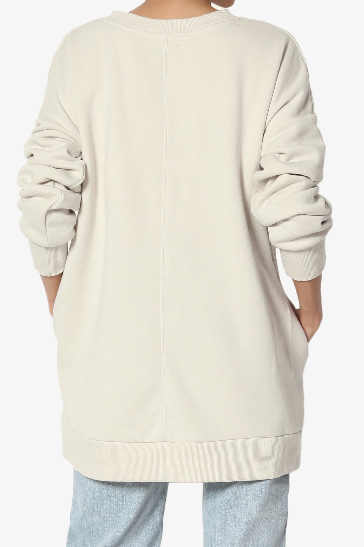 Accie V-Neck Pullover Sweatshirts PLUS