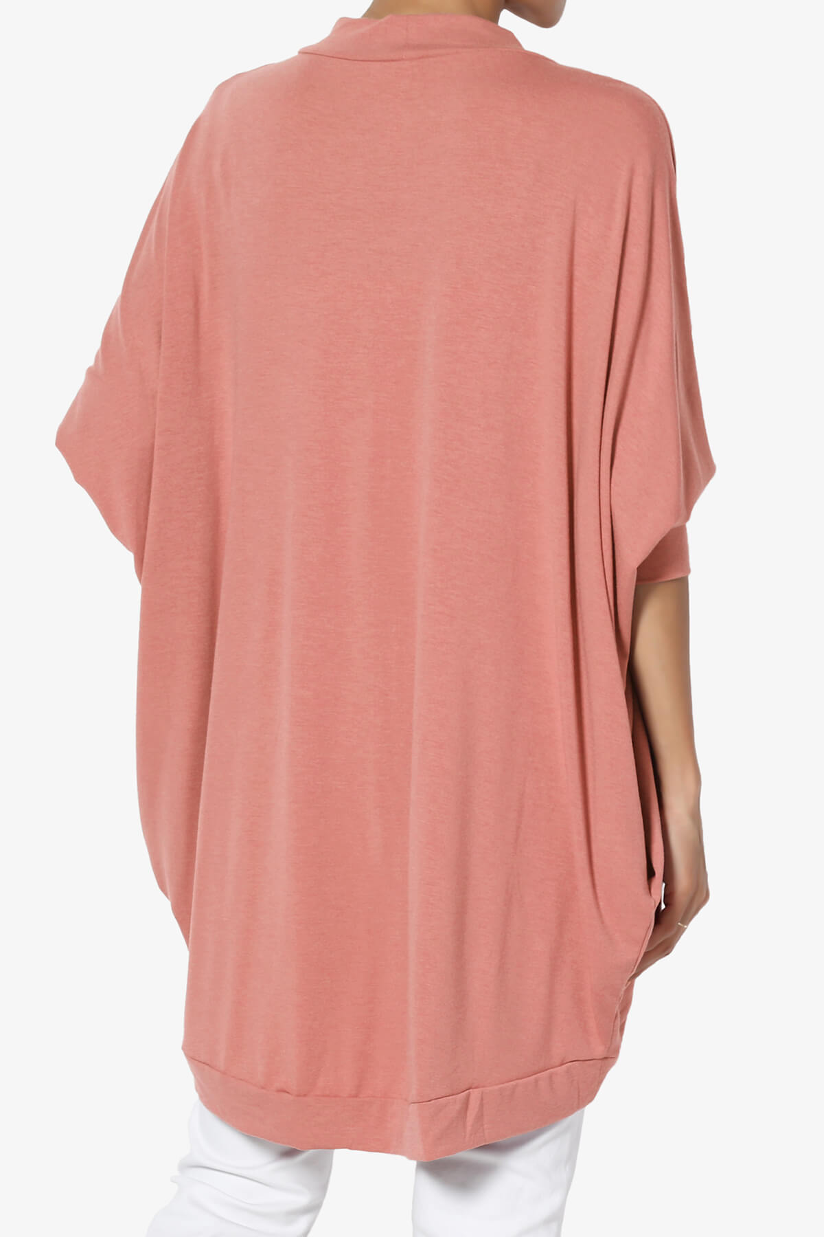 Belgard Cocoon Oversized Cardigan ASH ROSE_2