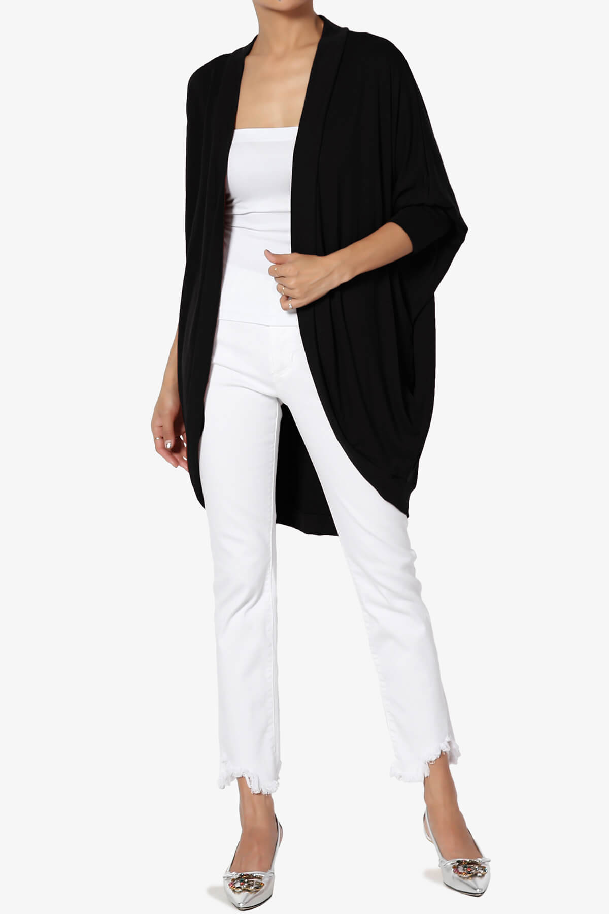 Belgard Cocoon Oversized Cardigan BLACK_6
