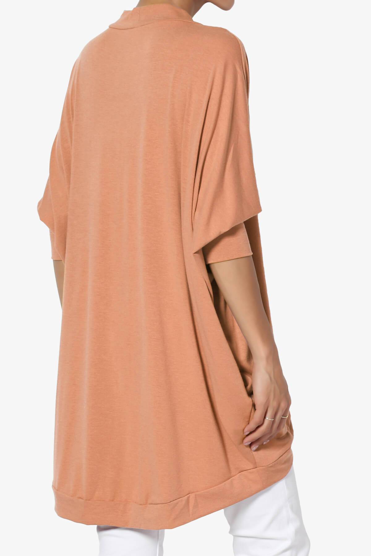 Belgard Cocoon Oversized Cardigan BUTTER ORANGE_4