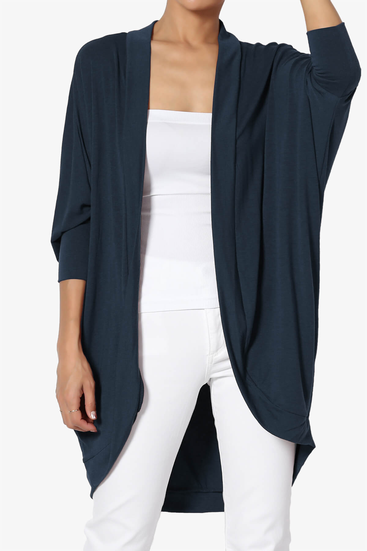 Belgard Cocoon Oversized Cardigan DARK NAVY_1