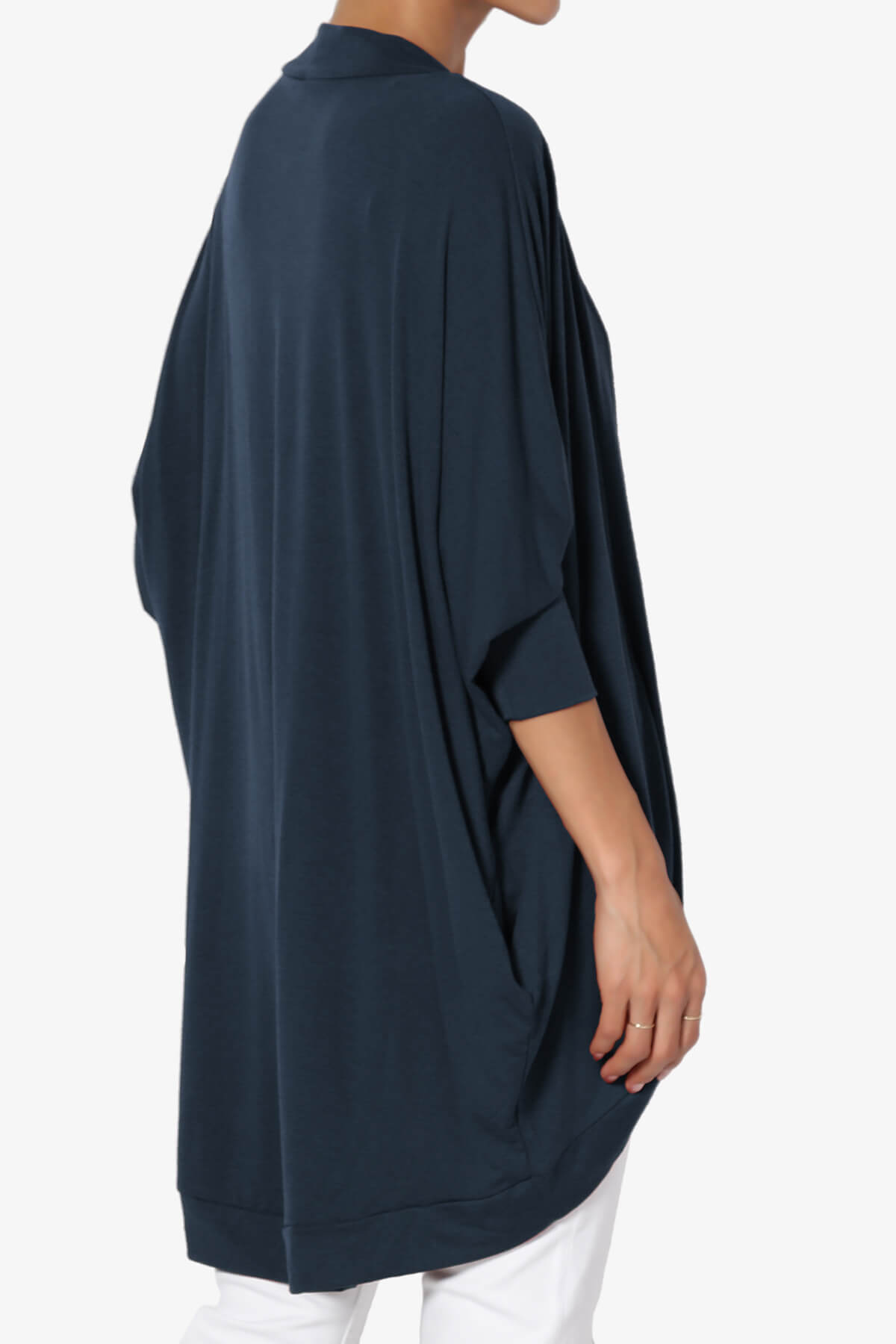 Belgard Cocoon Oversized Cardigan DARK NAVY_4