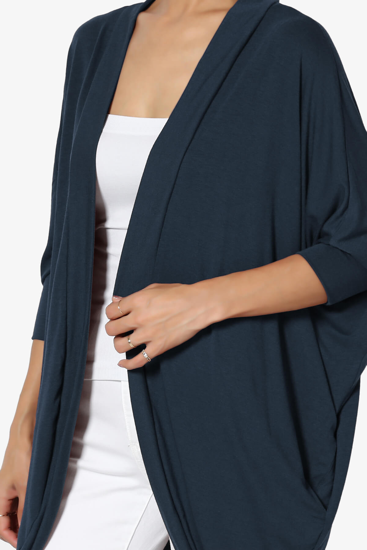 Belgard Cocoon Oversized Cardigan DARK NAVY_5