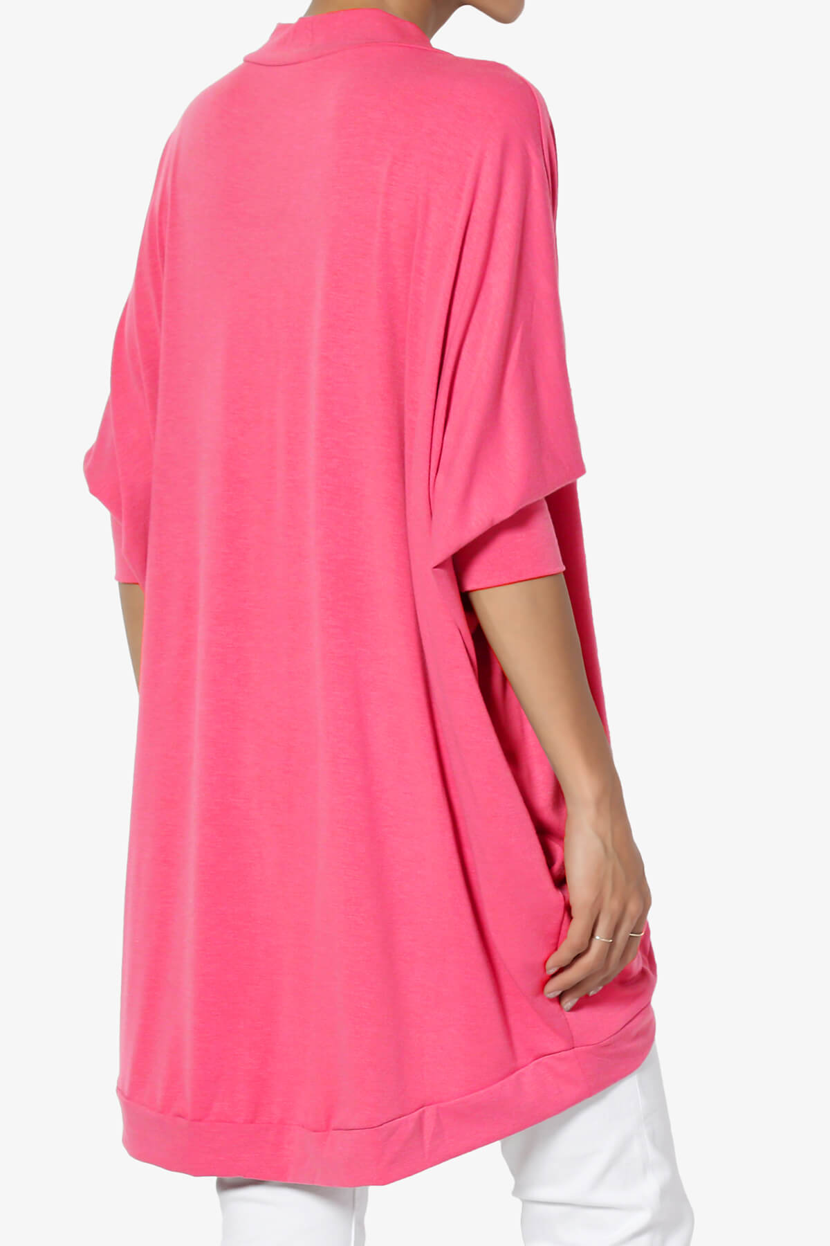 Belgard Cocoon Oversized Cardigan FUCHSIA_4