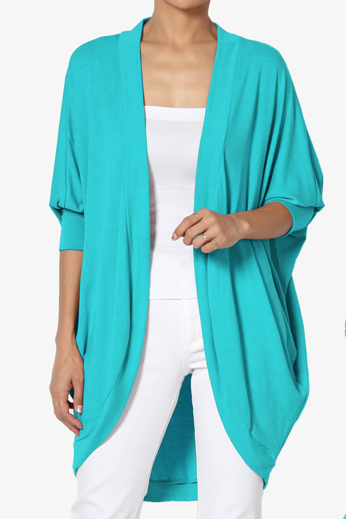 Belgard Cocoon Oversized Cardigan ICE BLUE_1