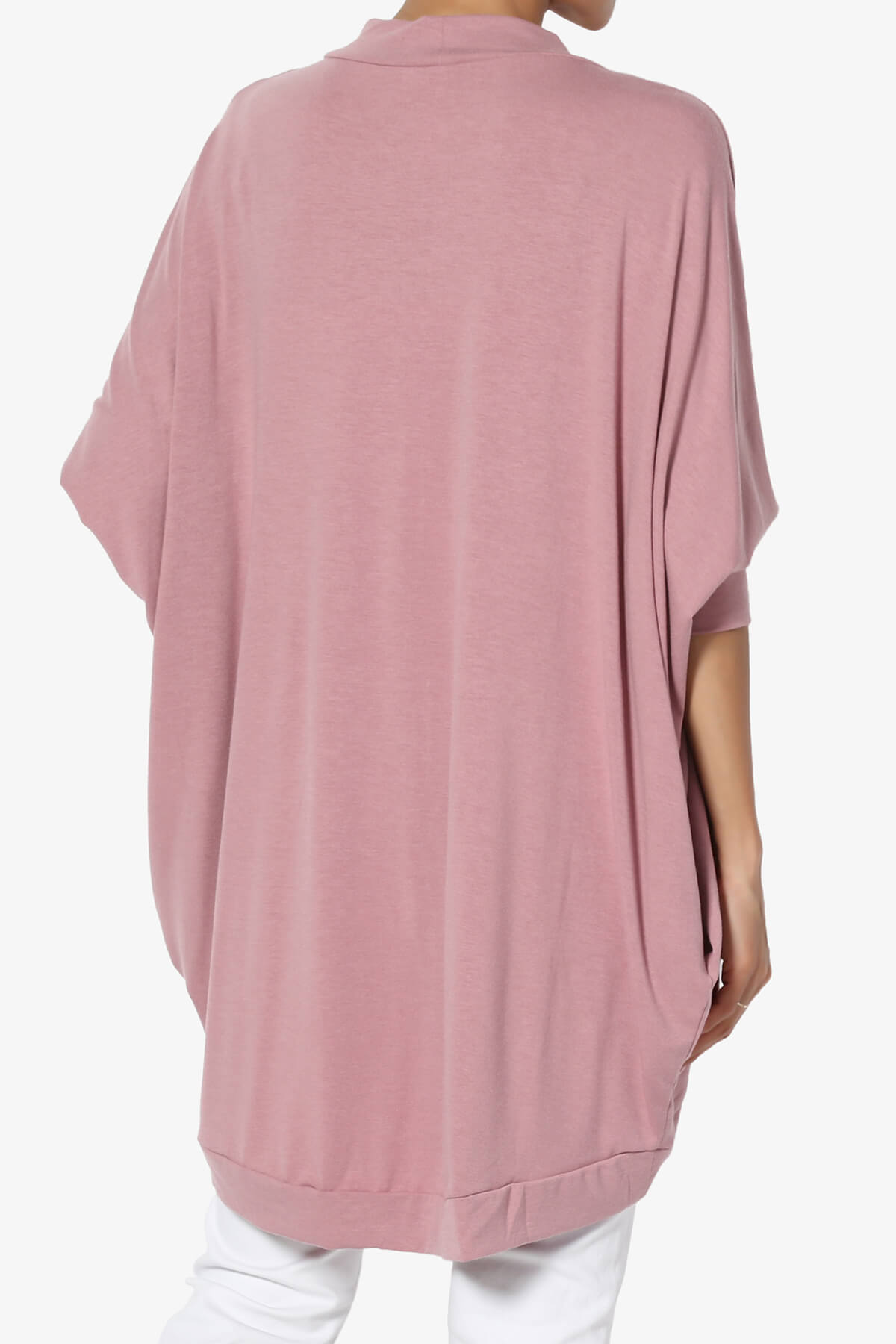 Belgard Cocoon Oversized Cardigan LIGHT ROSE_2