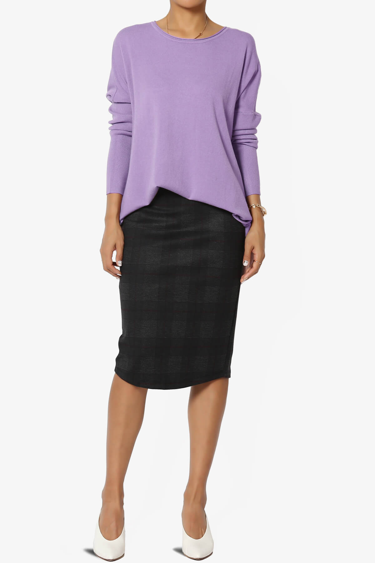 Brendi Super Soft Pocket Oversized Sweater LAVENDER_6