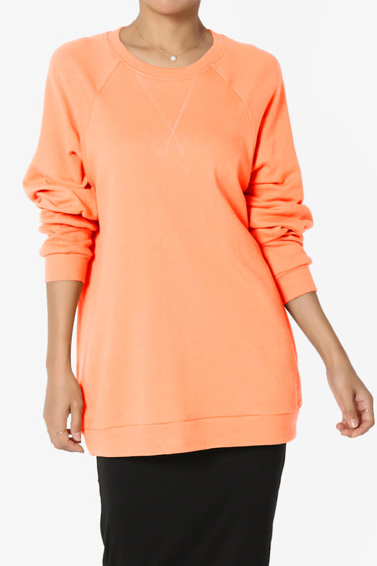 Carlene Cotton Raglan Sleeve Pullover Top MORE COLORS