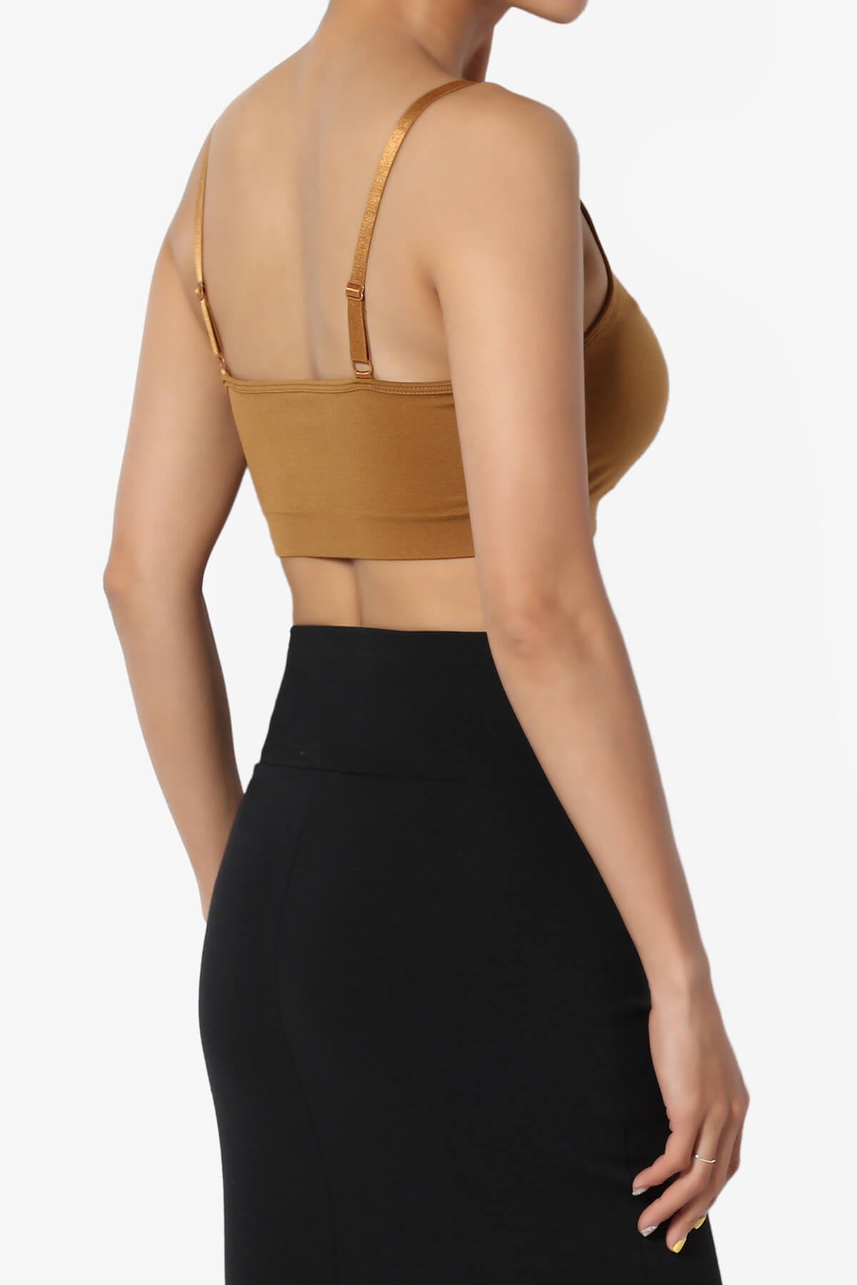 Carolyn Crisscross Bra Top COFFEE_4