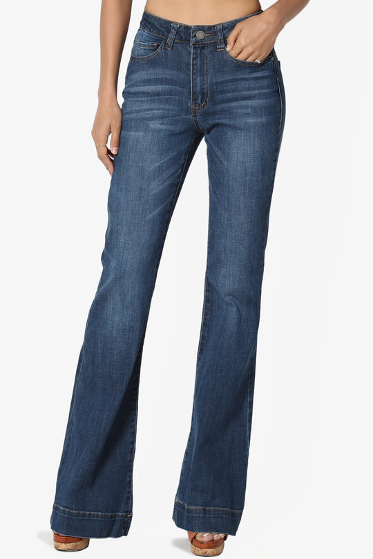 Tessa High Rise 70s Flared Jeans
