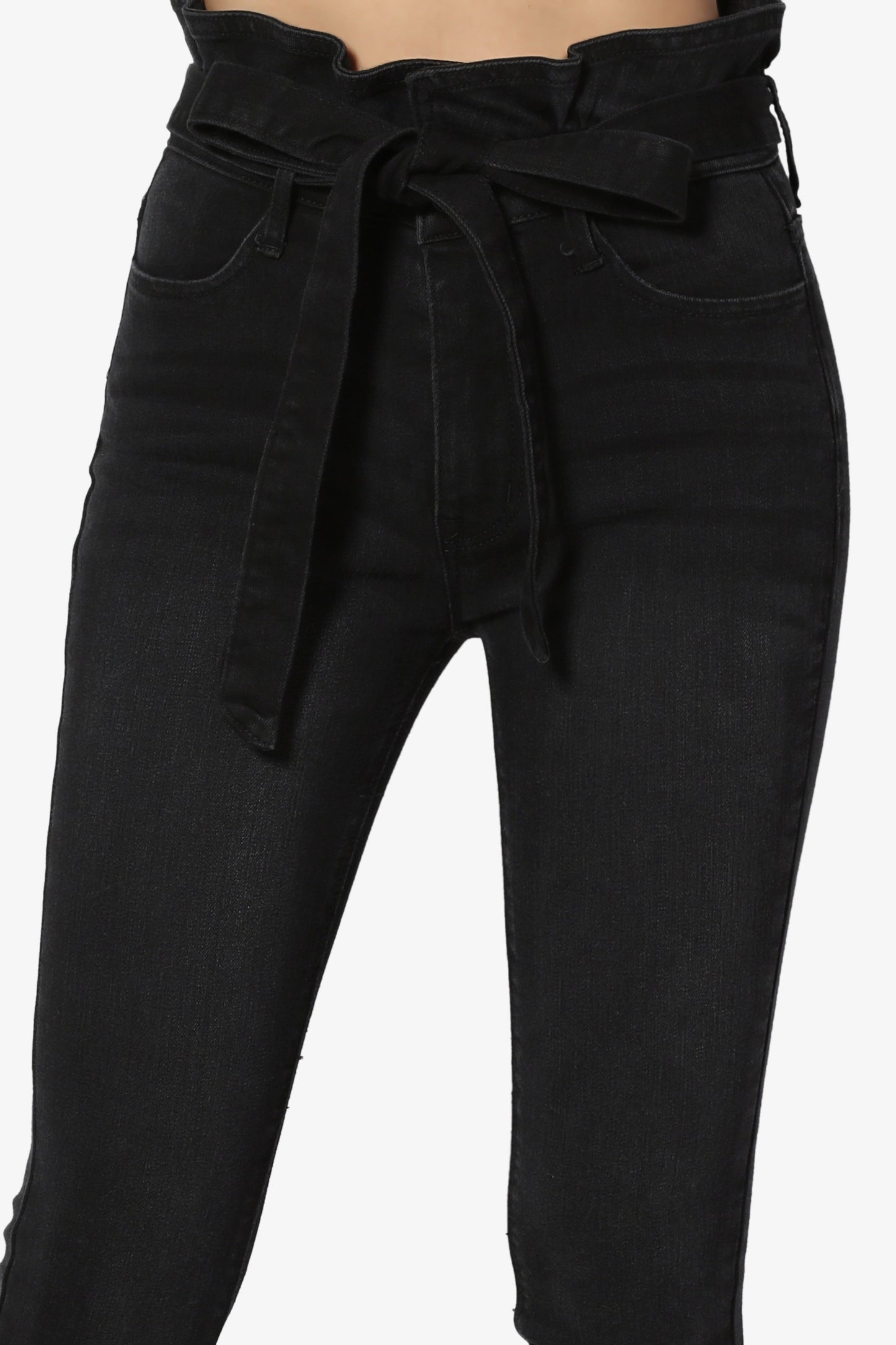 Kelsey Paperbag Waist Skinny Jeans