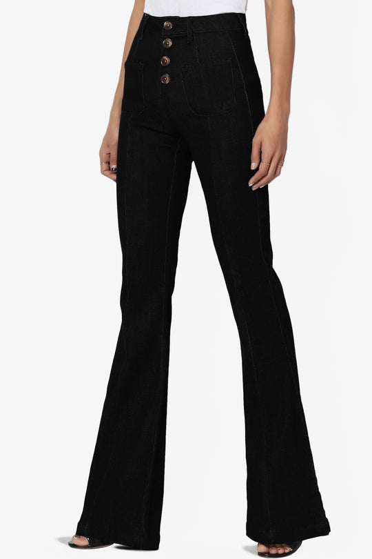 Kappa 80s High Rise Wide Leg Jeans