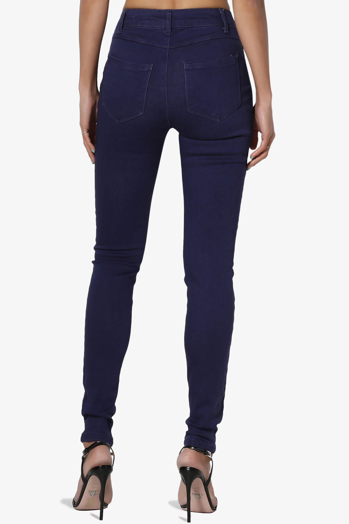 Doris High Rise Skinny Jeans NAVY_2