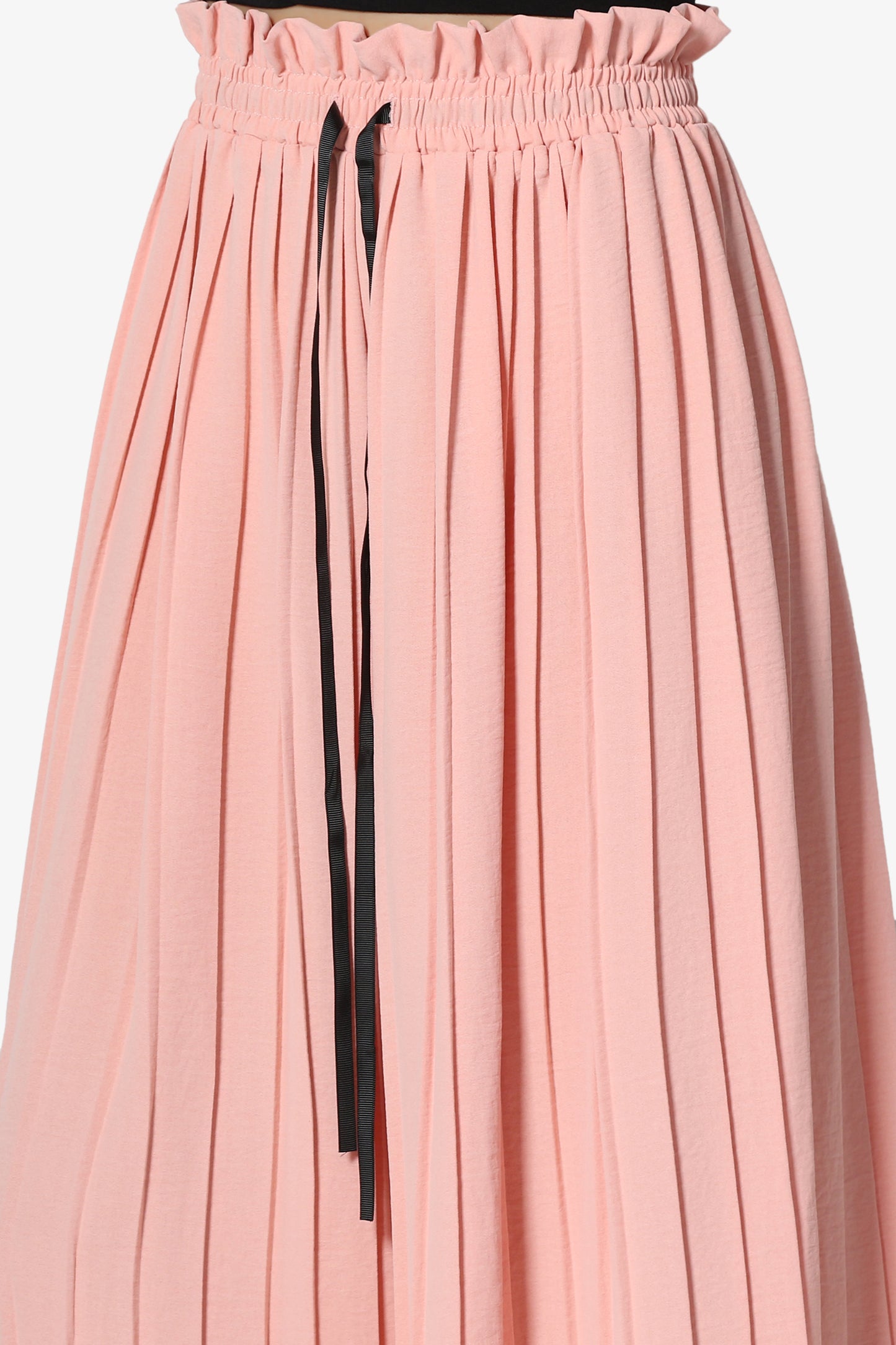 Stecia Cropped Pleated Trousers - TheMogan