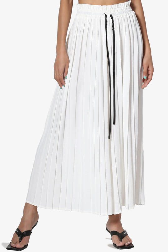 Stecia Cropped Pleated Trousers