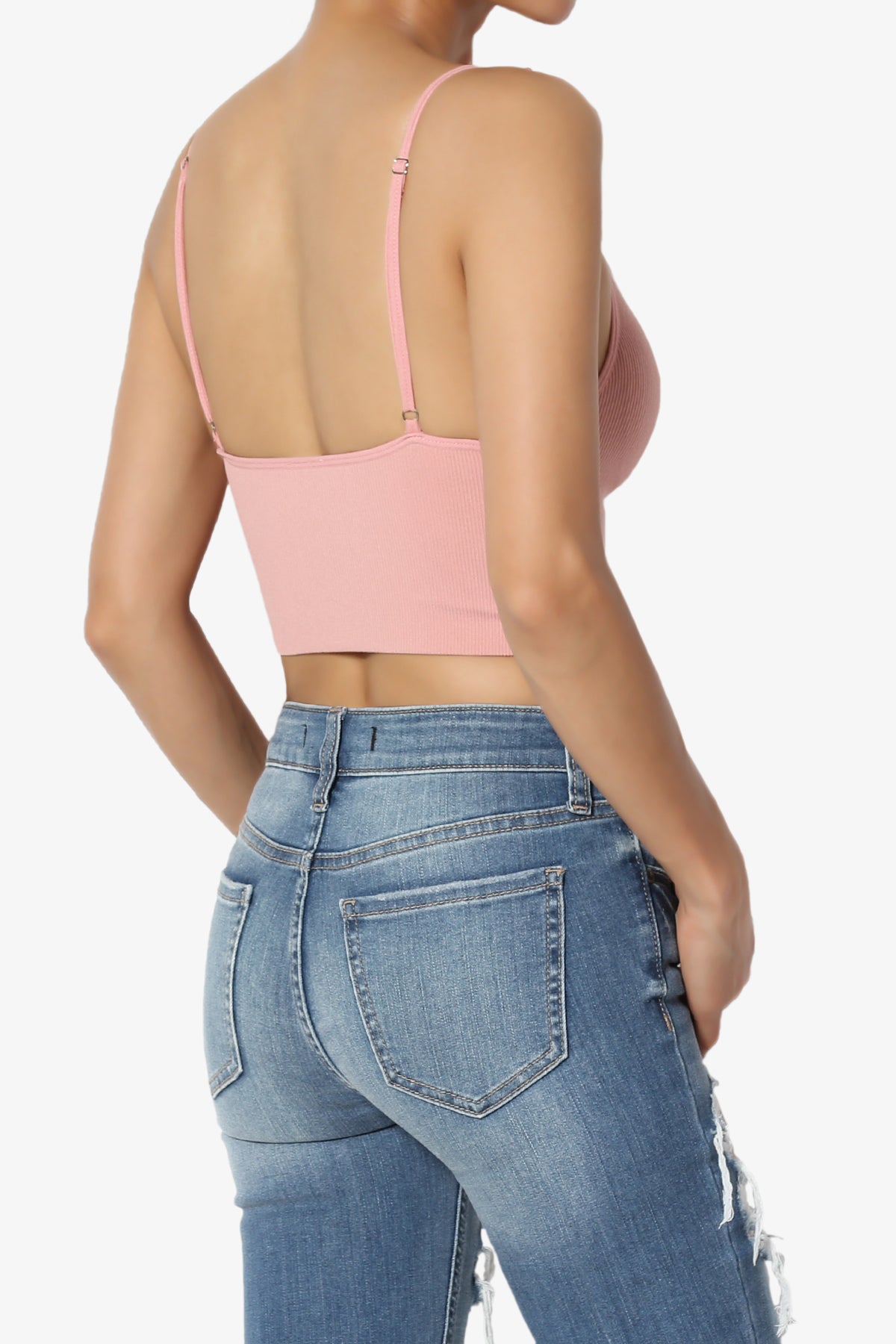 Gemmy Triangle V-Neck Crop Cami