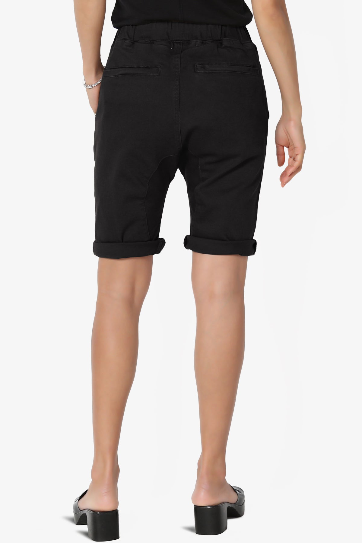 Blake Drop Crotch Jogger Denim Shorts