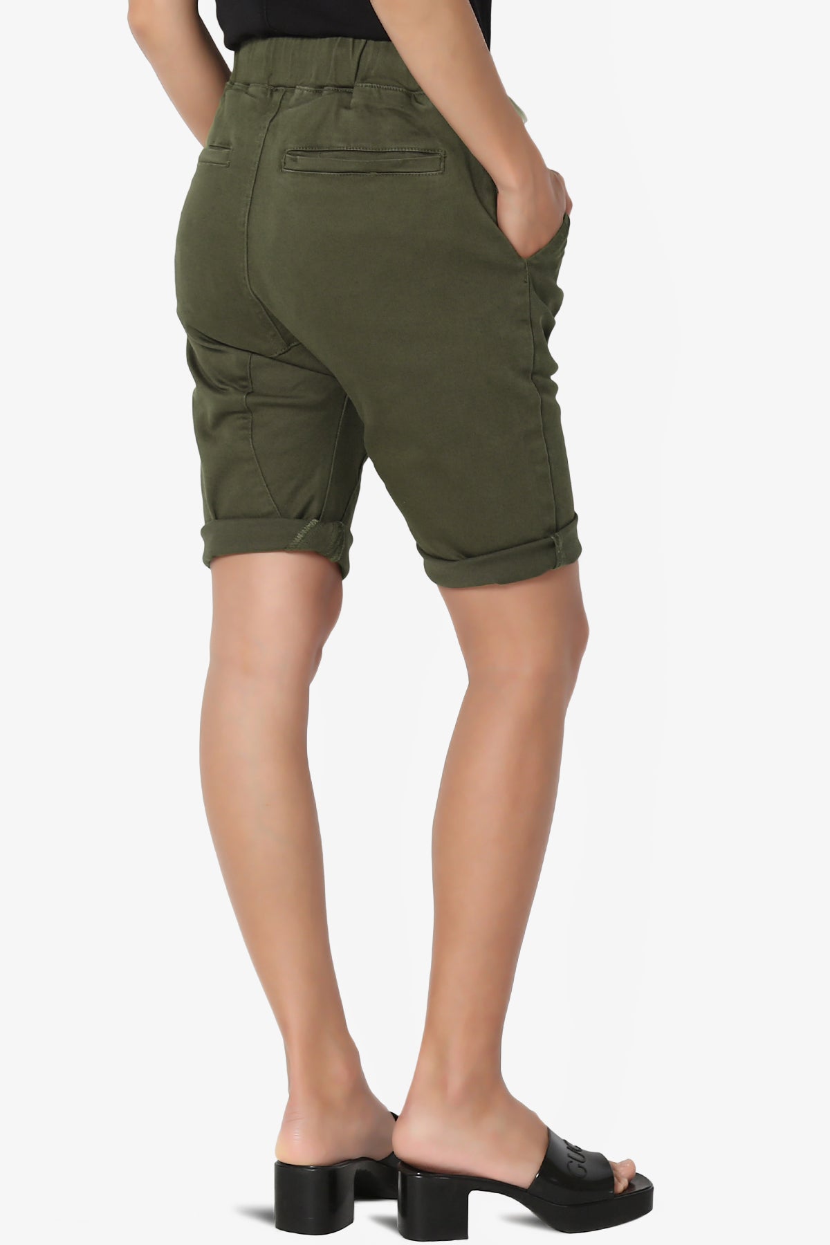 Blake Drop Crotch Jogger Denim Shorts