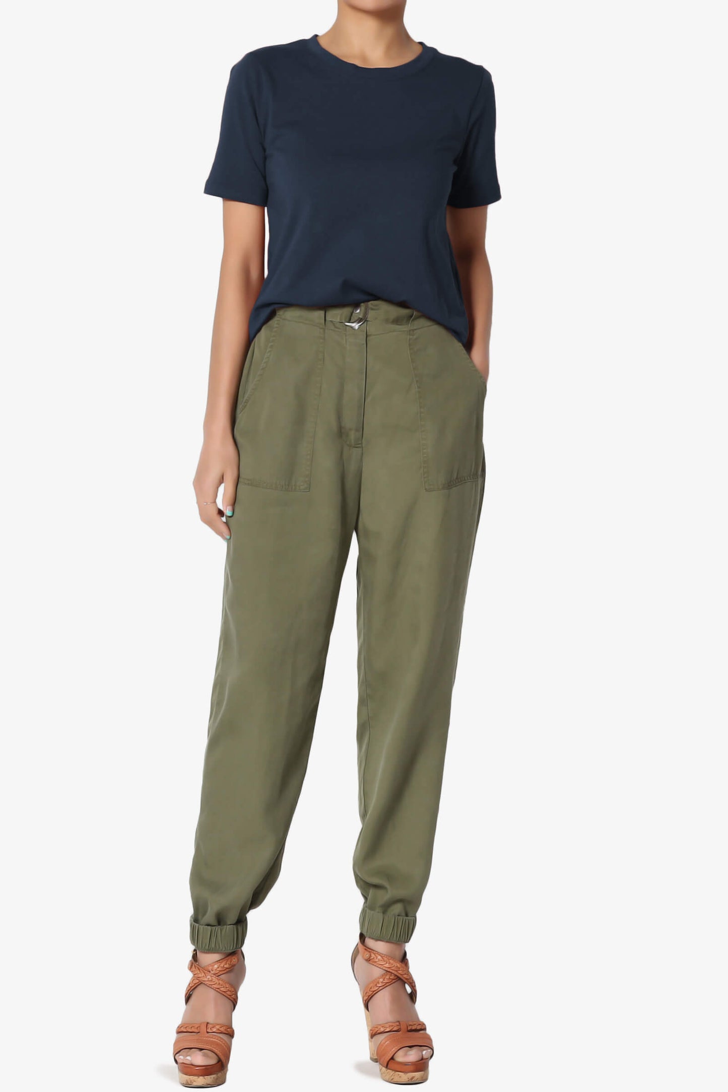 Elora Crew Neck Short Sleeve T-Shirt DARK NAVY_6