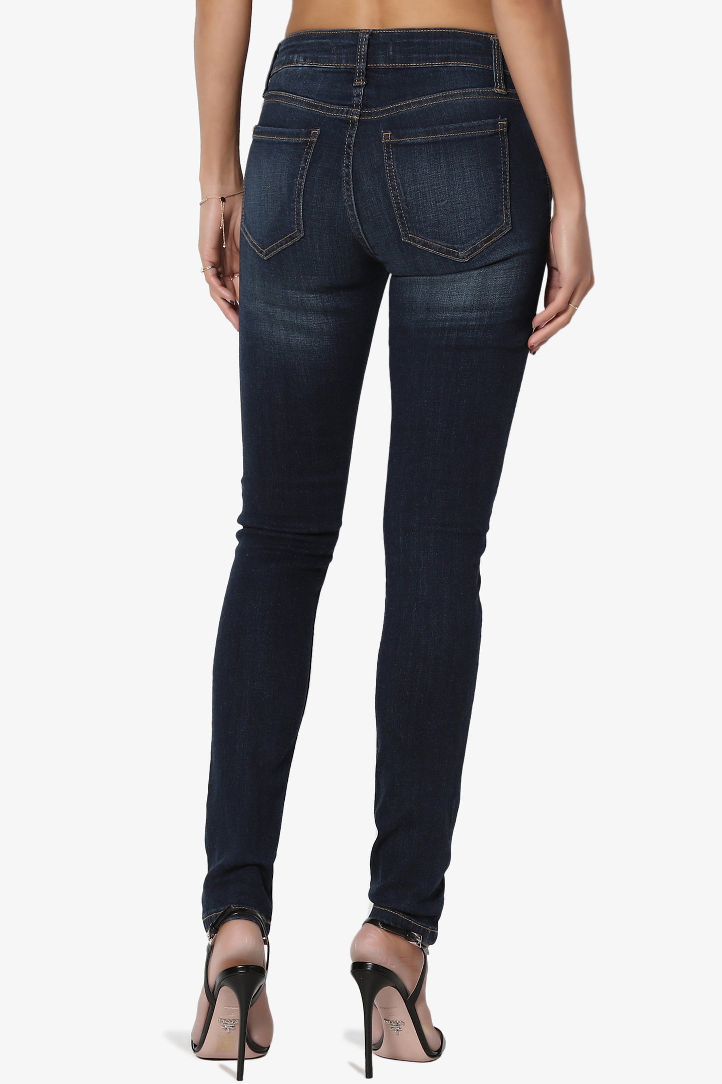 Tushar Mid Rise Ankle Skinny Jeans - TheMogan