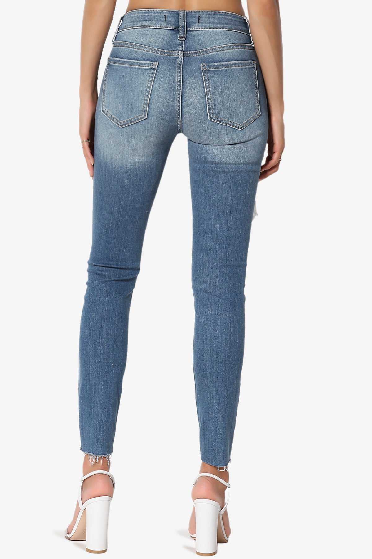 JOSIE Mid Rise Ankle Skinny Jeans in Too Deep MD MEDIUM_2