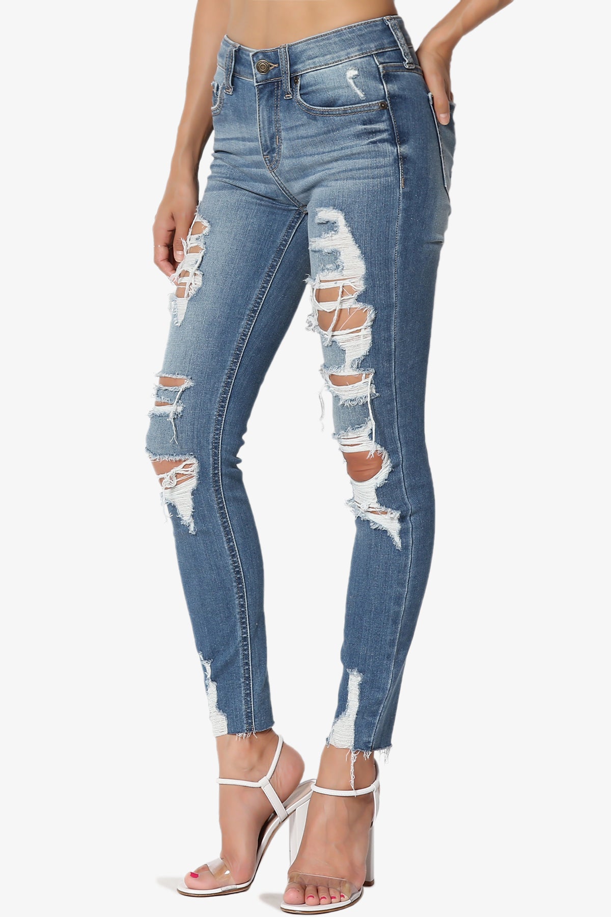 JOSIE Mid Rise Ankle Skinny Jeans in Too Deep MD MEDIUM_3