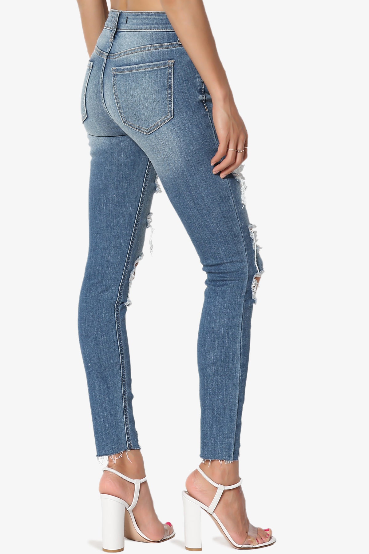 JOSIE Mid Rise Ankle Skinny Jeans in Too Deep MD MEDIUM_4