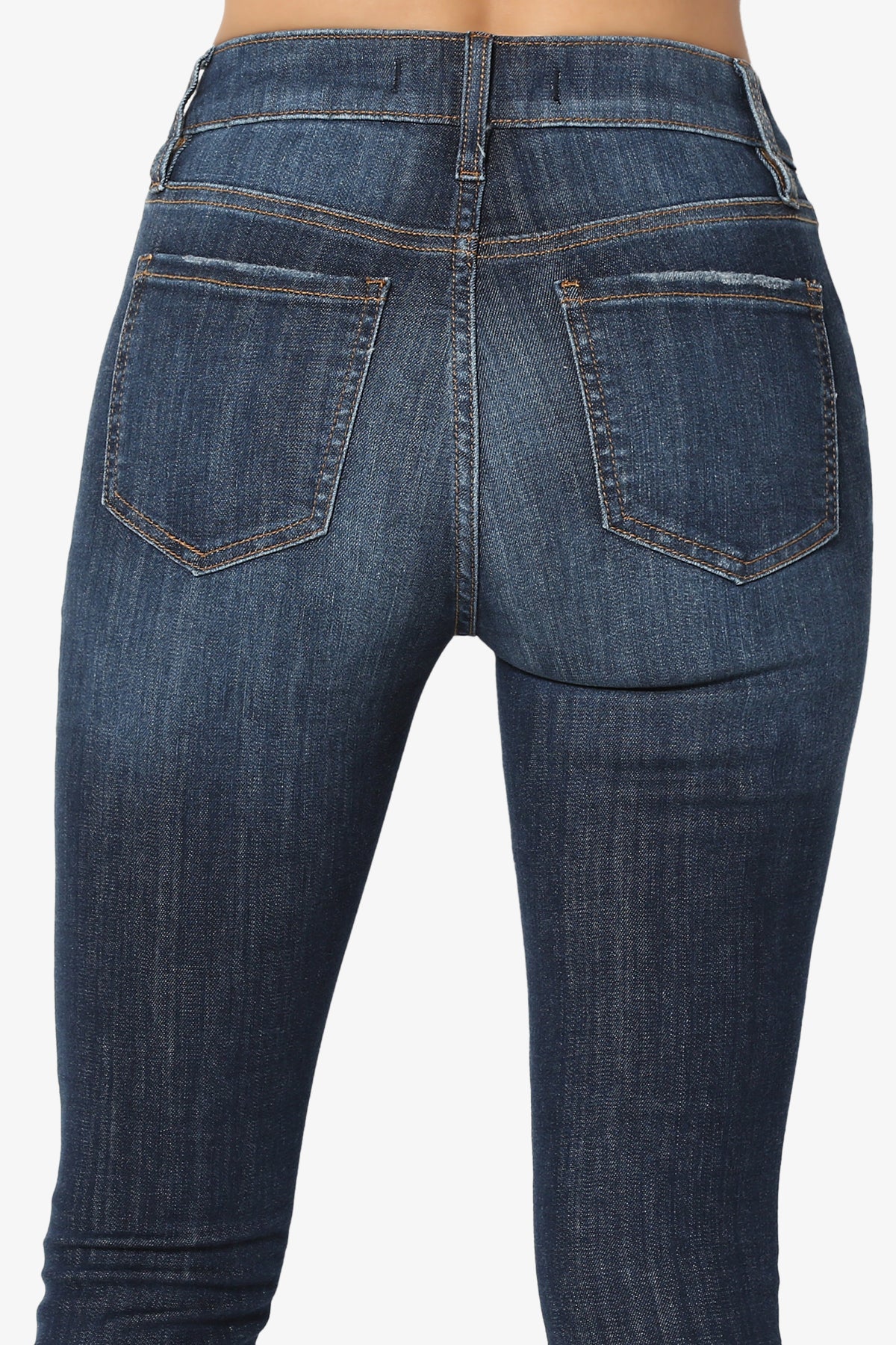 Imogen Button High Waist Jeans