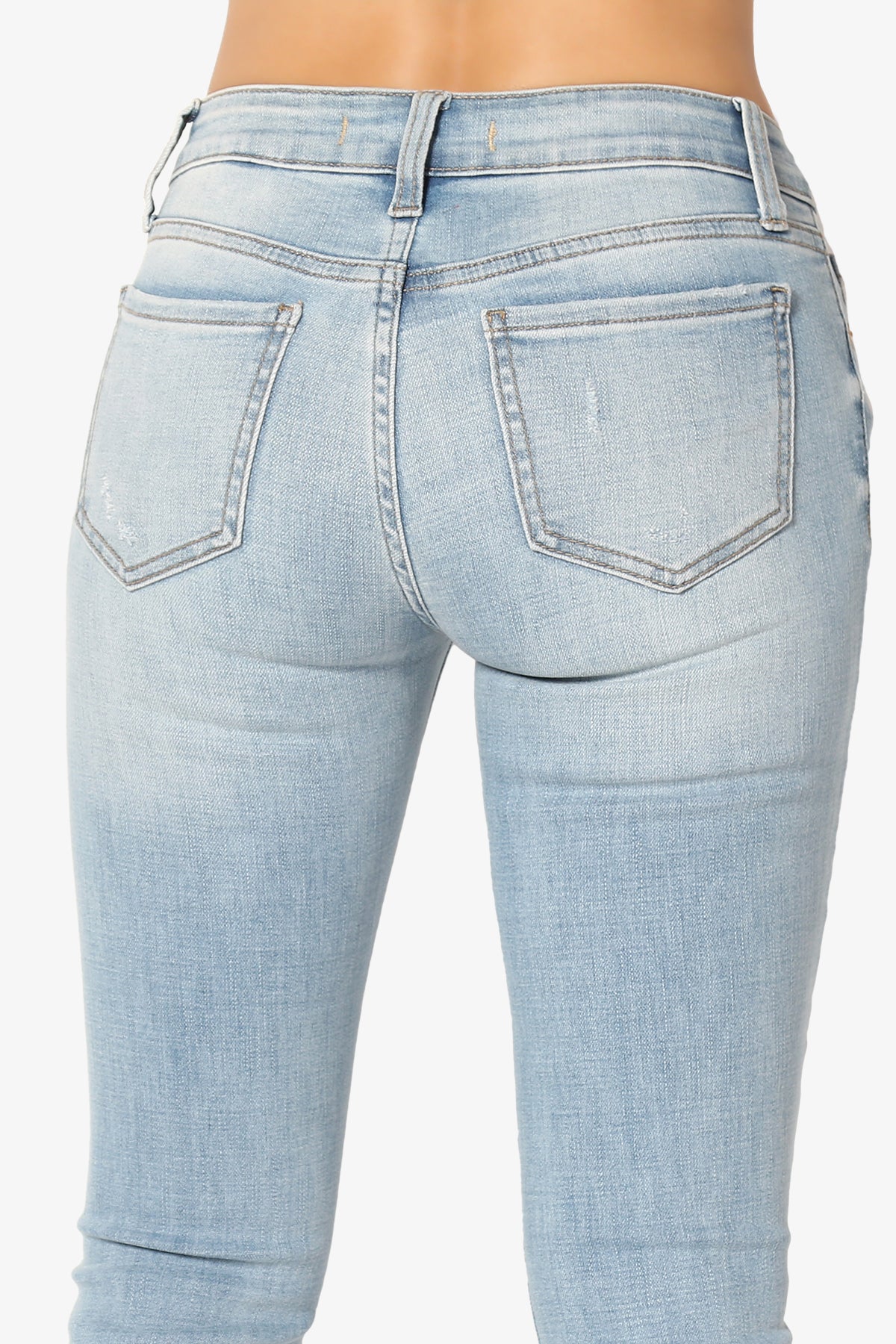 Emogen Mid Rise Slim Boot Cut Jeans