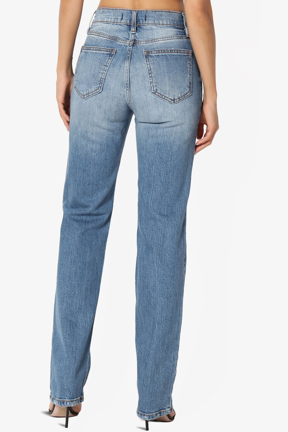 Codi High Rise Dad Jeans in Dark