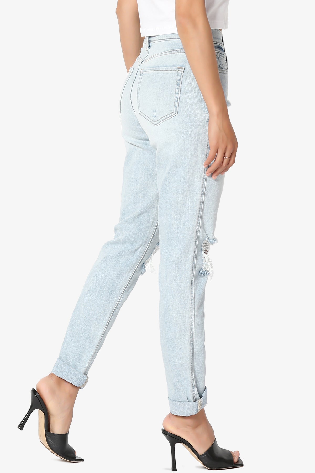 Rocky High Rise Boyfriend Jeans