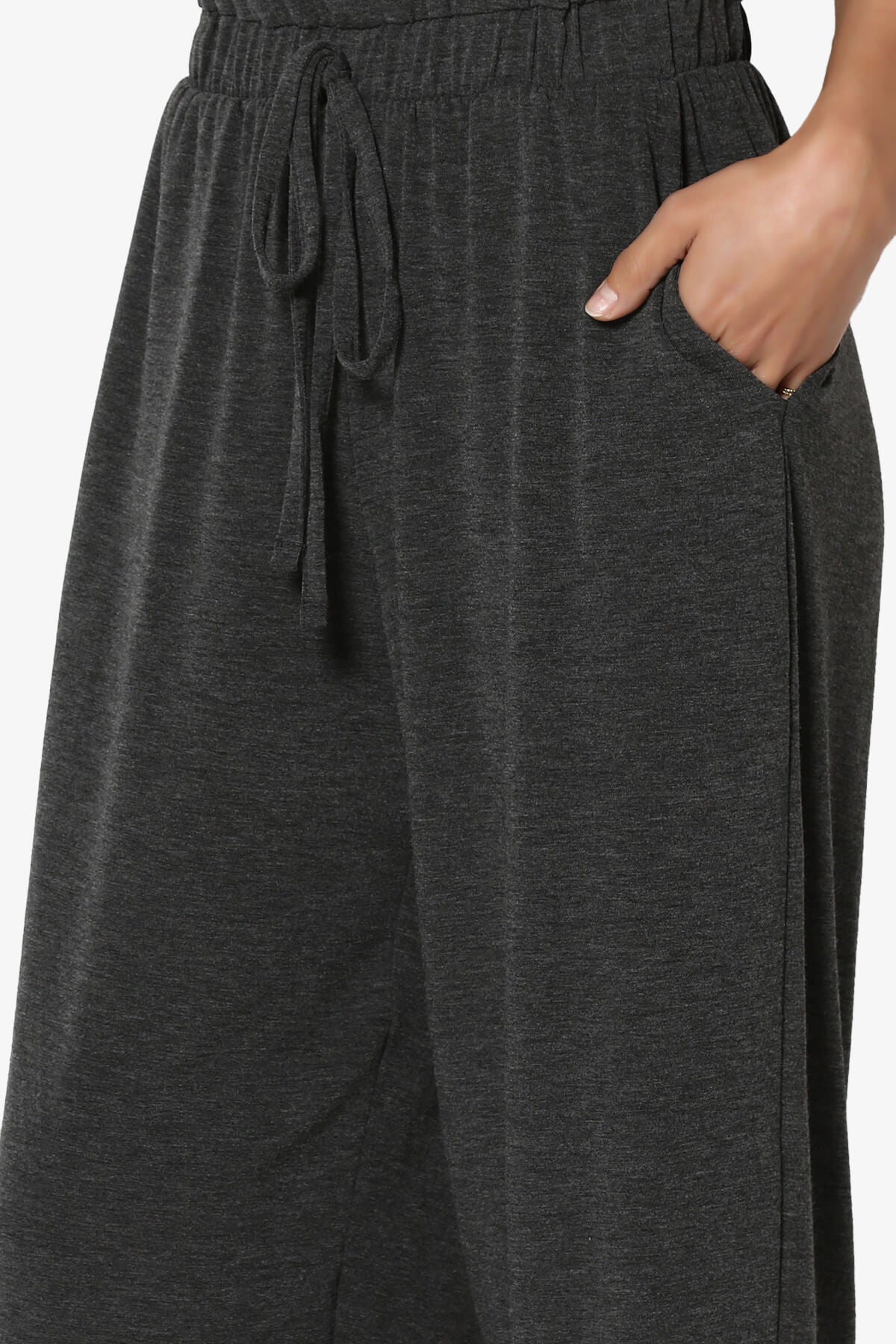 Entrada Button Scoop Neck Tank Jogger Jumpsuit CHARCOAL_6