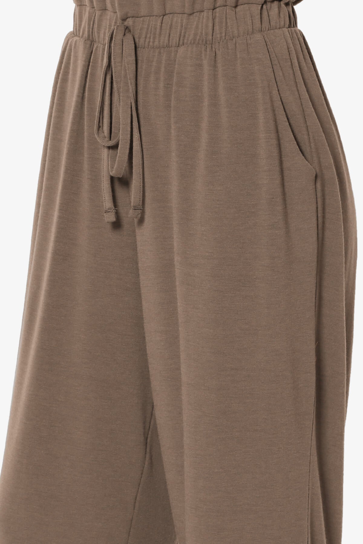 Entrada Button Scoop Neck Tank Jogger Jumpsuit MOCHA_6