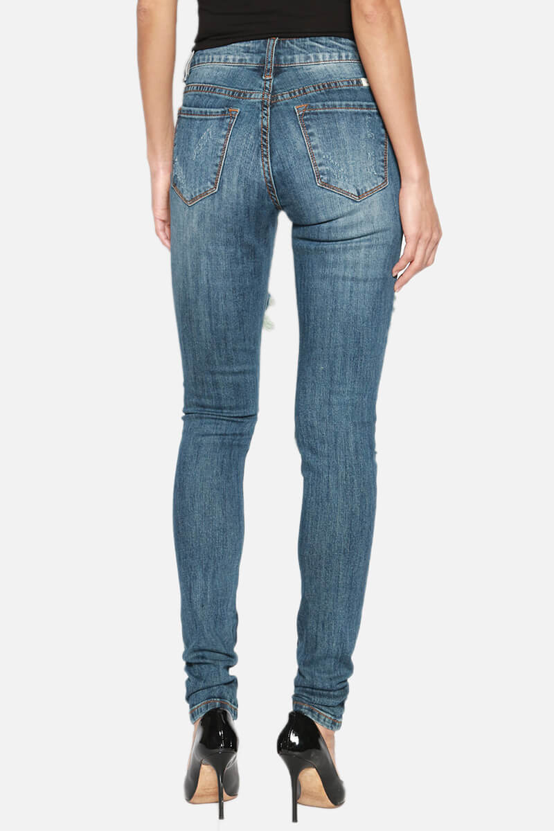 Smith Big Distressed Skinny Jeans