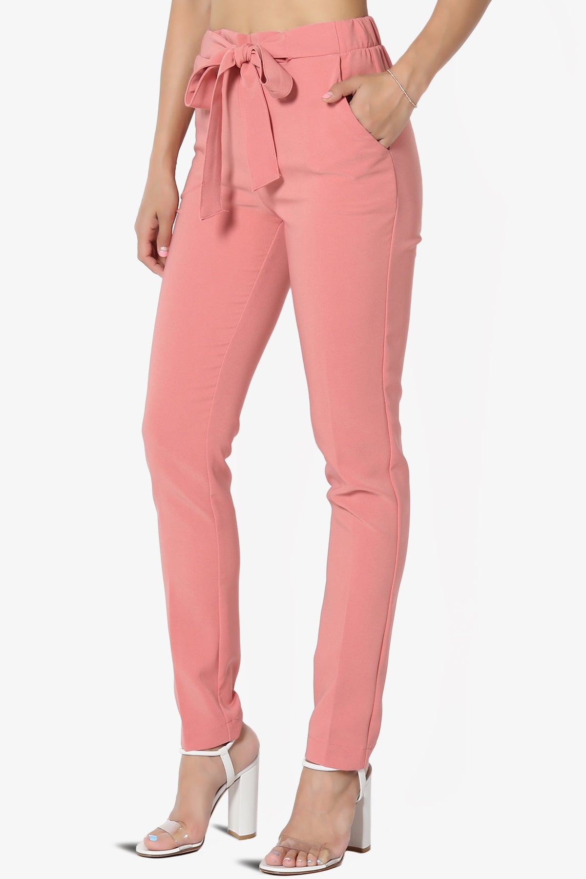 Reisel Bow Elastic High Rise Trouser