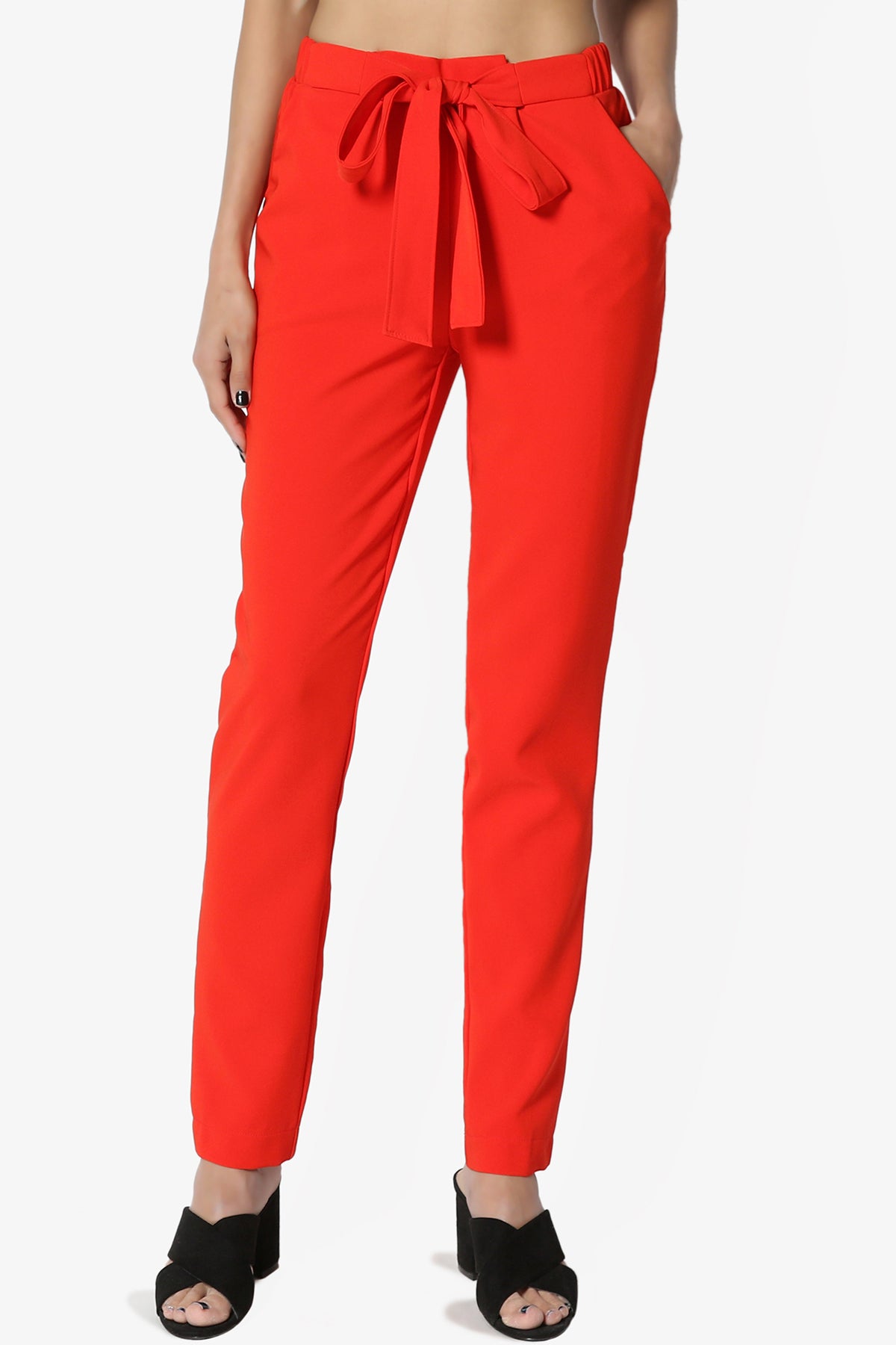 Reisel Bow Elastic High Rise Trouser