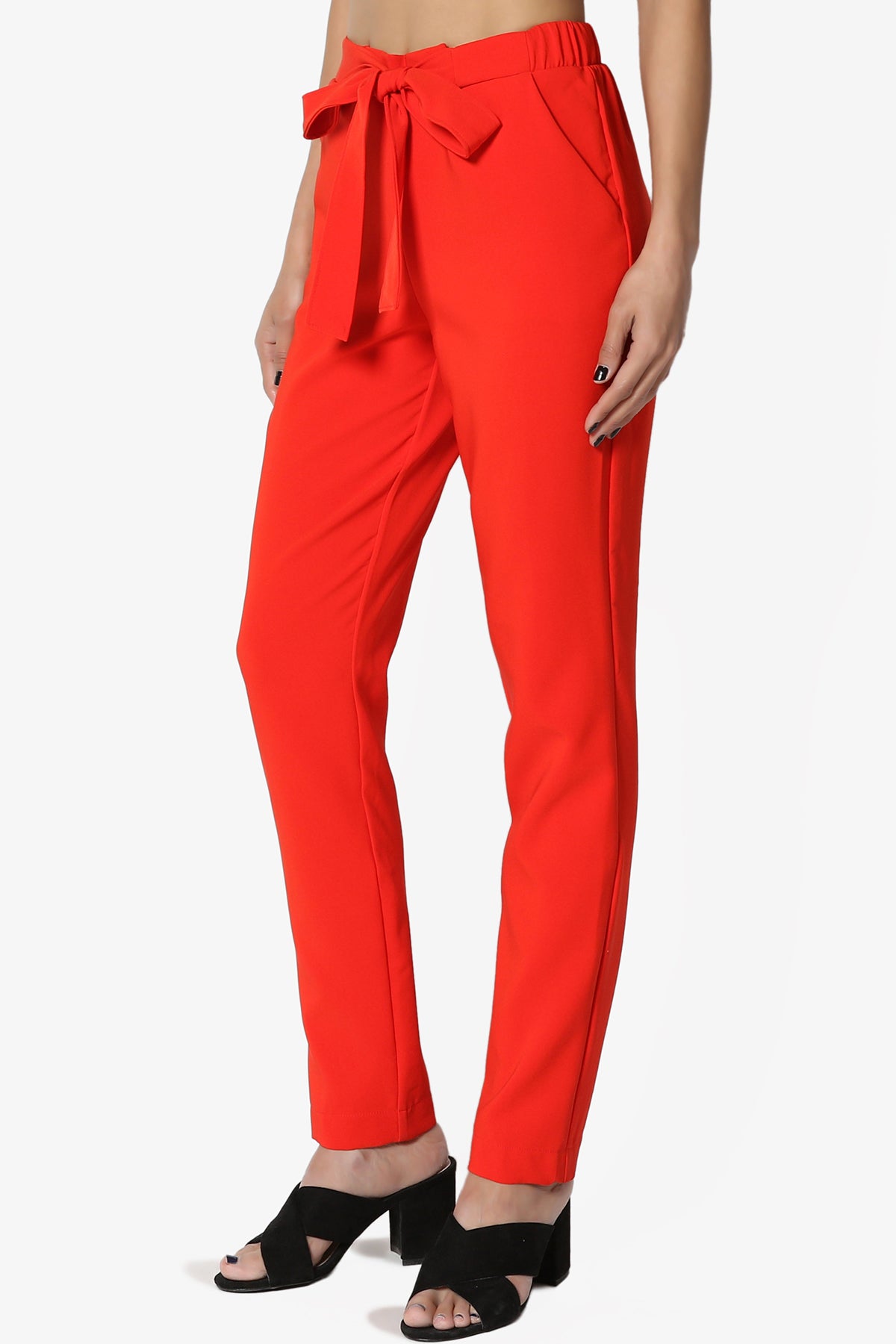 Reisel Bow Elastic High Rise Trouser