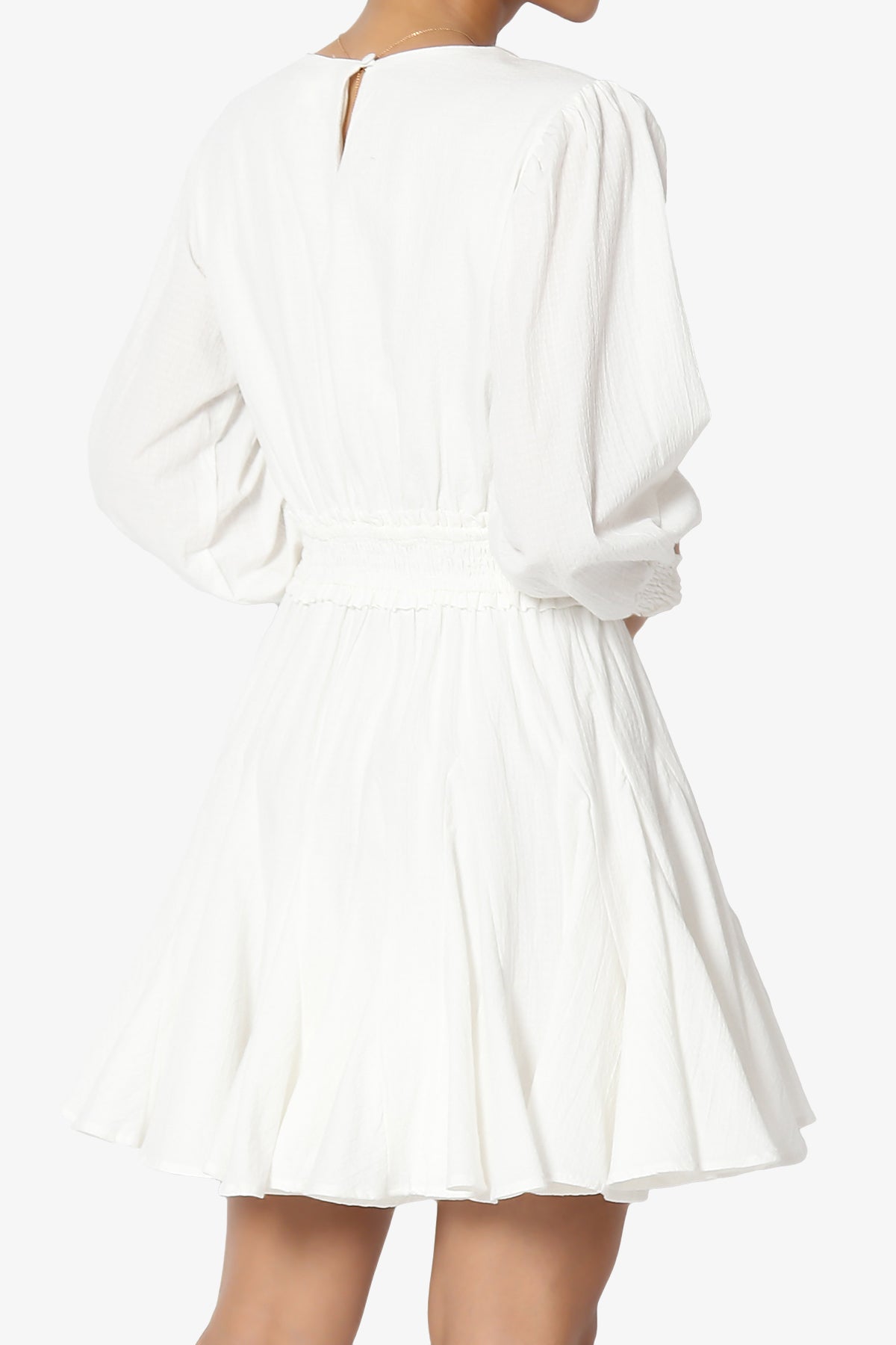 Viola Embroidered Cotton-Voile Mini Dress