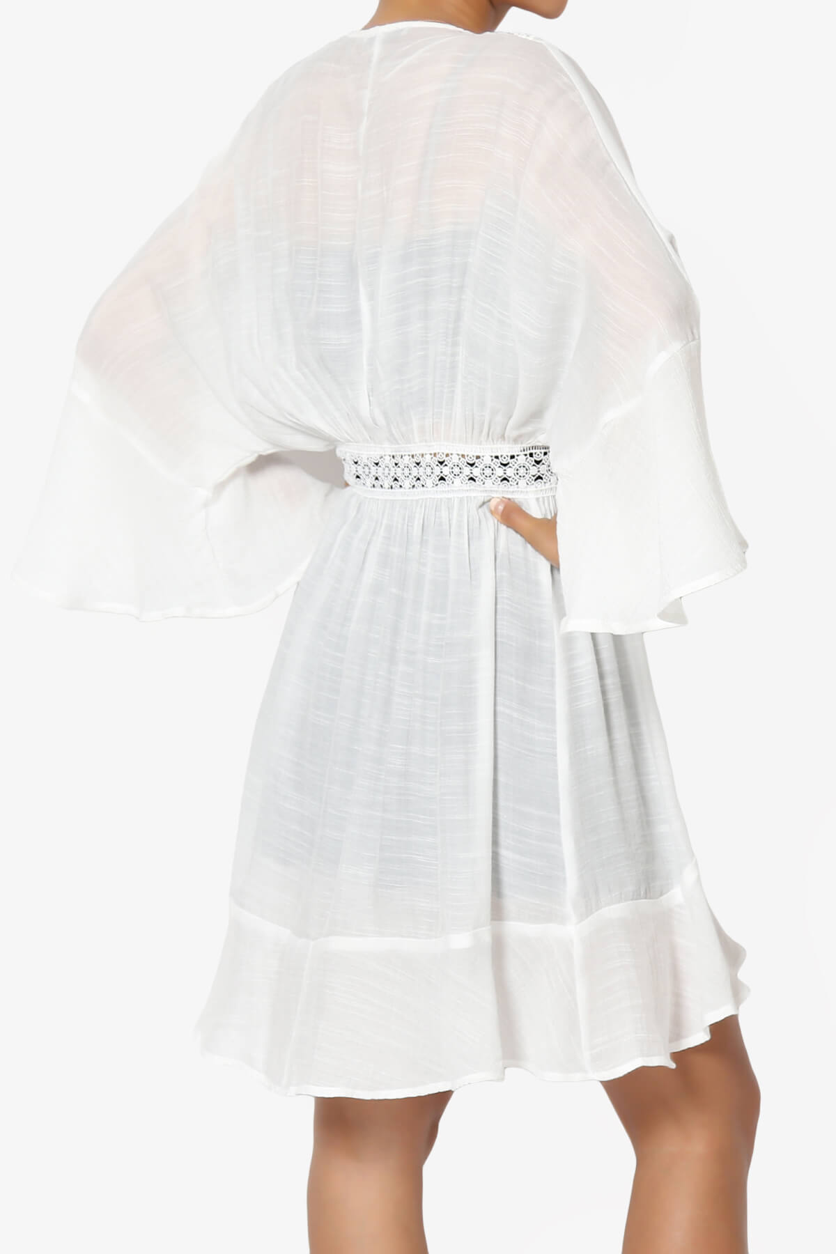 Kayla Lace Trim Kaftan OFF%20WHITE_4