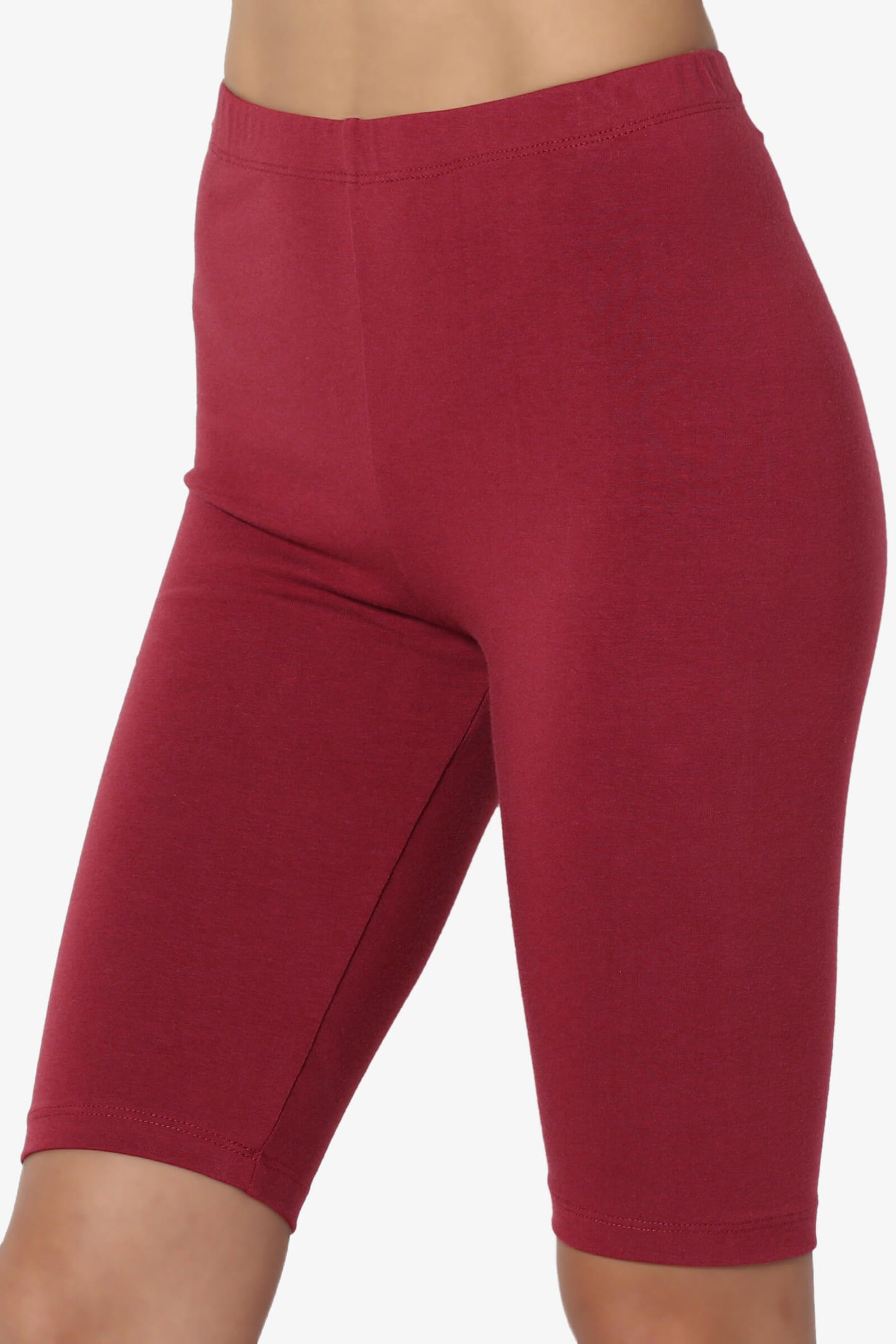 Kite Cotton Bermuda Short Leggings BURGUNDY_5