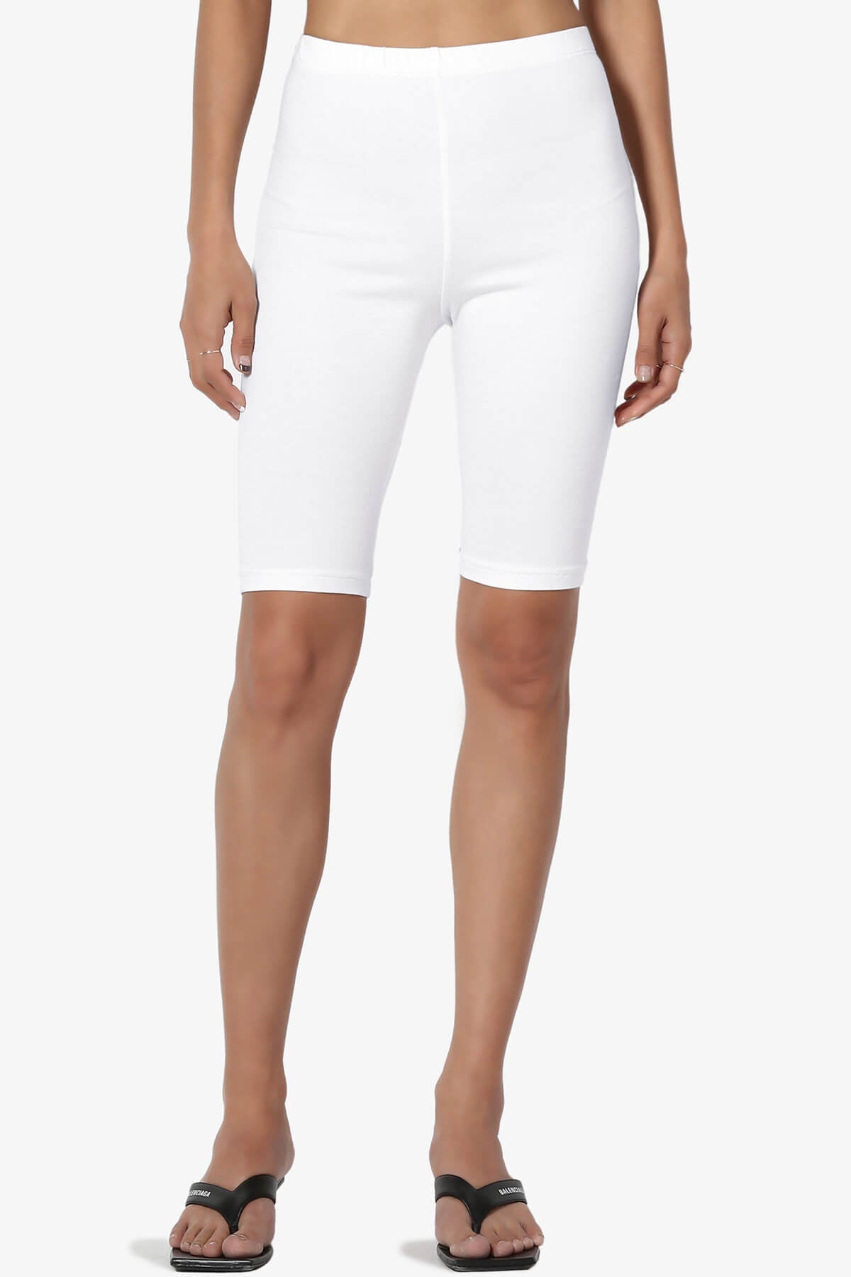 Kite Cotton Bermuda Short Leggings WHITE_1