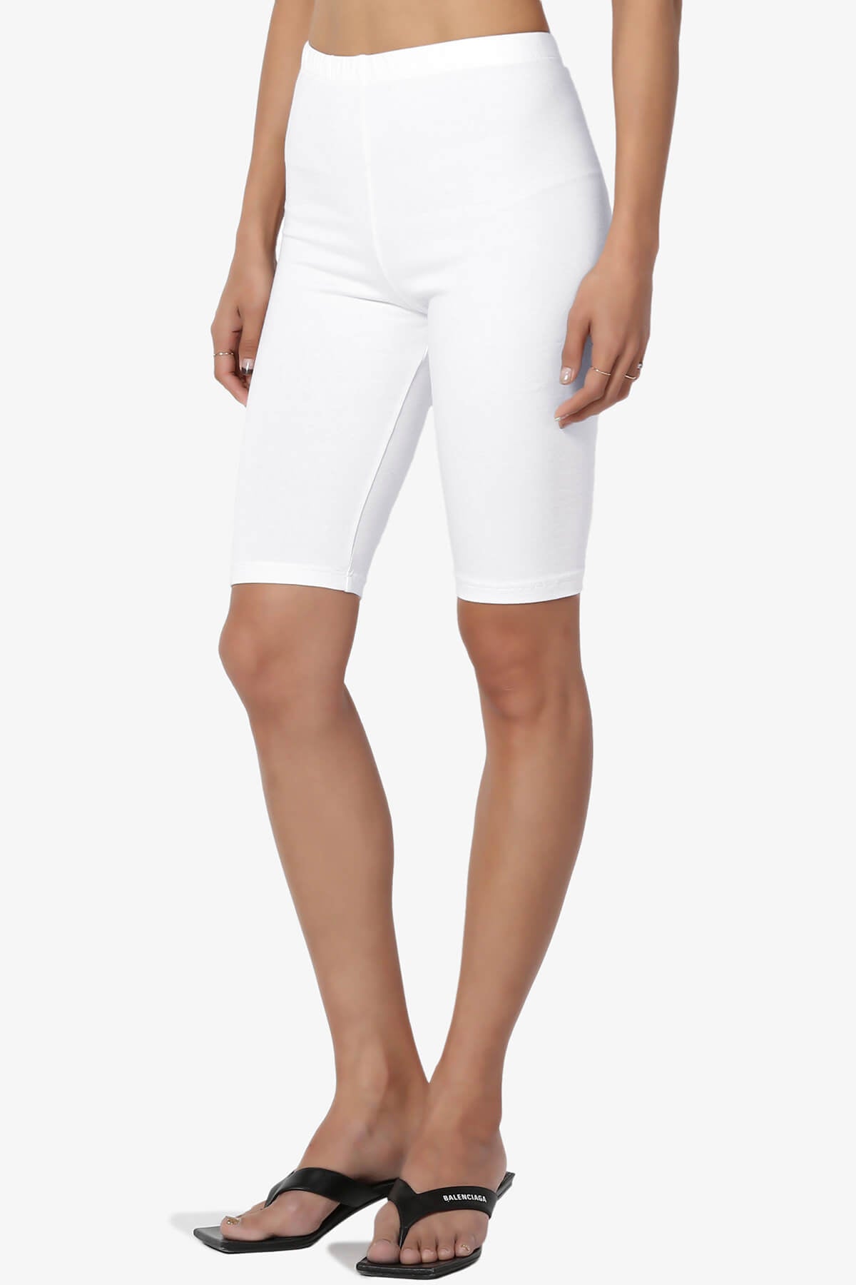Kite Cotton Bermuda Short Leggings WHITE_3