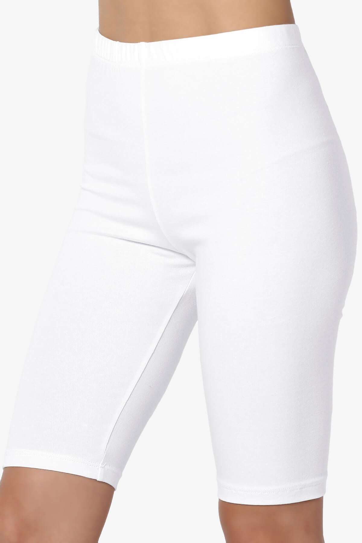 Kite Cotton Bermuda Short Leggings WHITE_5