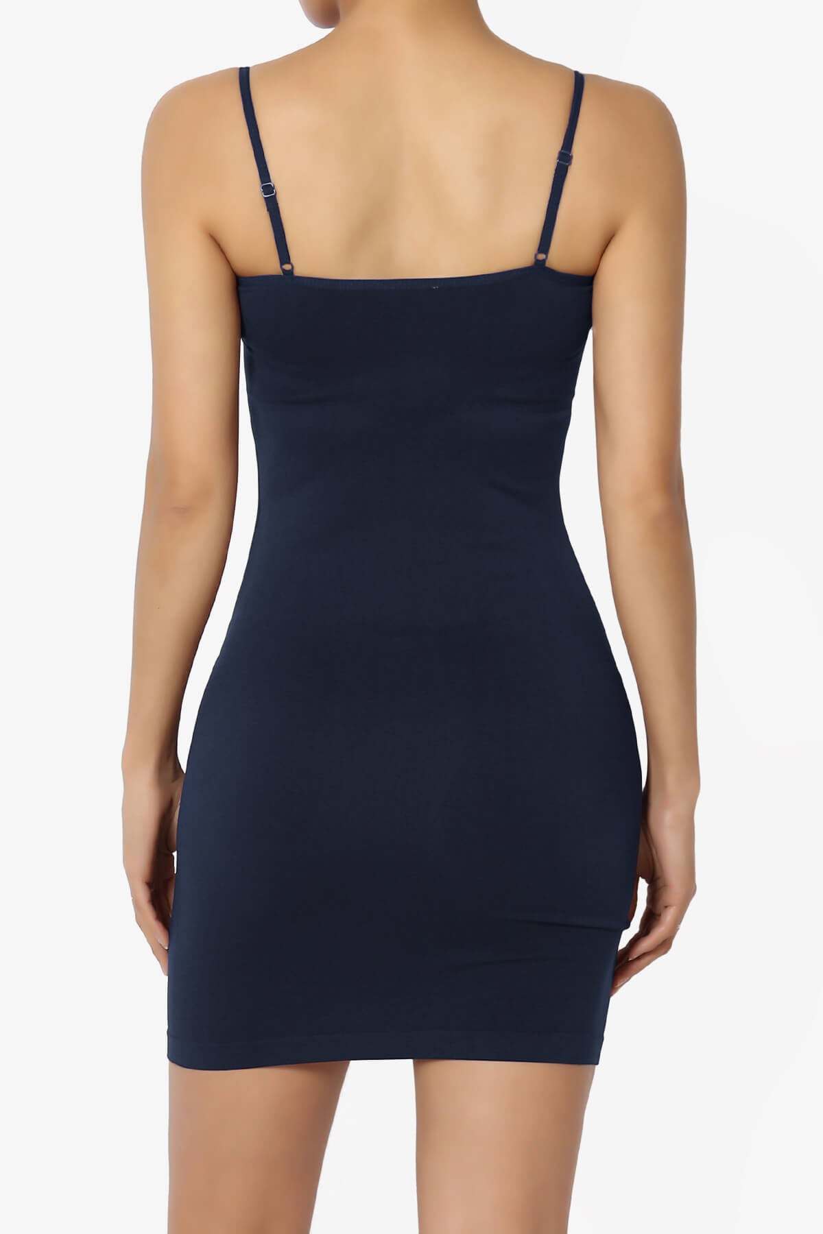 Olivarra Seamless Slip Dress NAVY_2