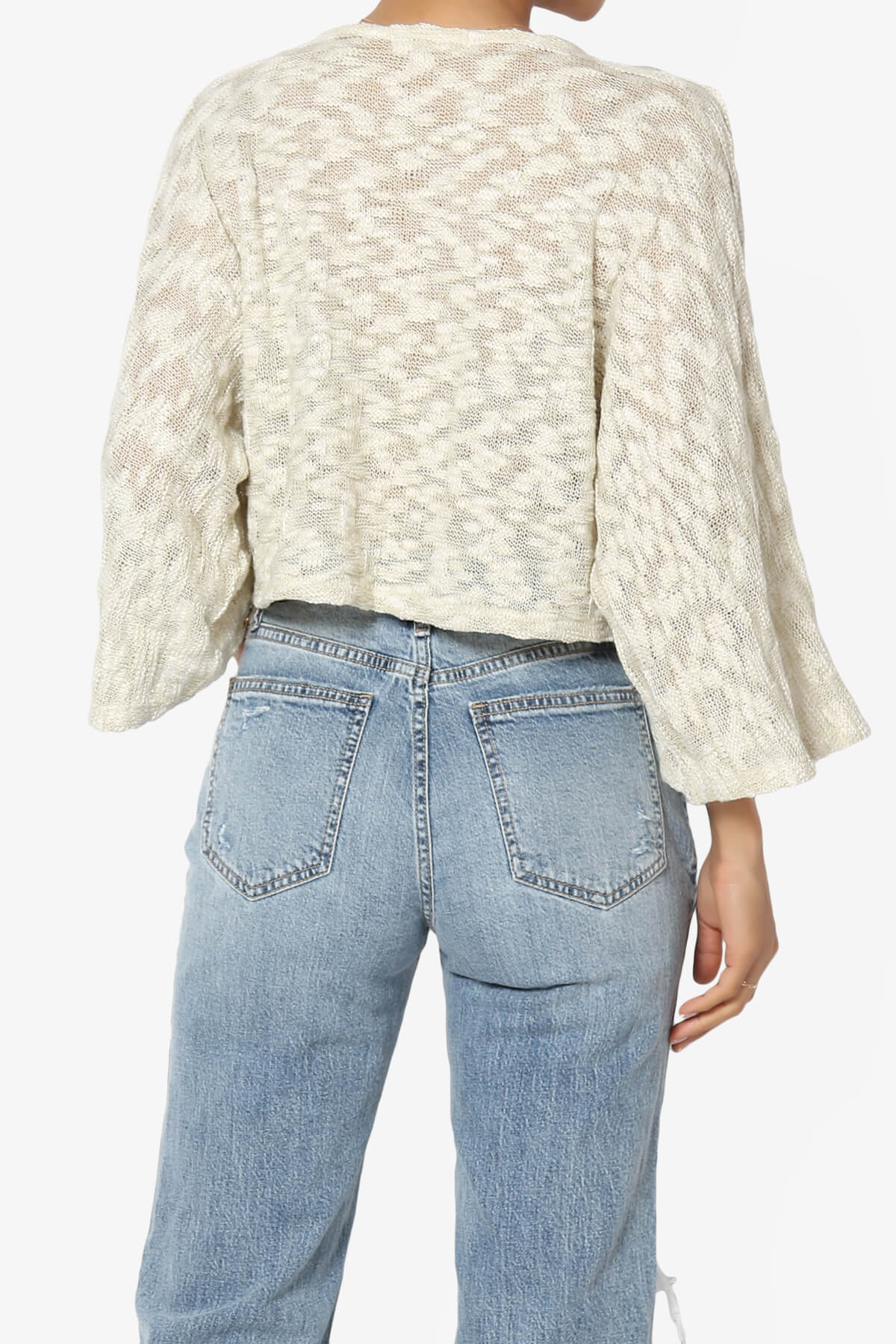 Paige Marled Knit Boxy Crop Top SAGE_2