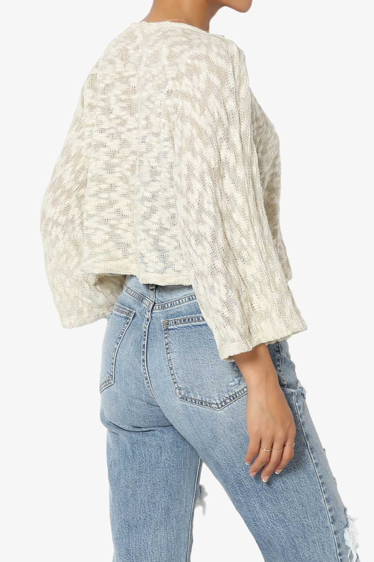 Paige Marled Knit Boxy Crop Top SAGE_4