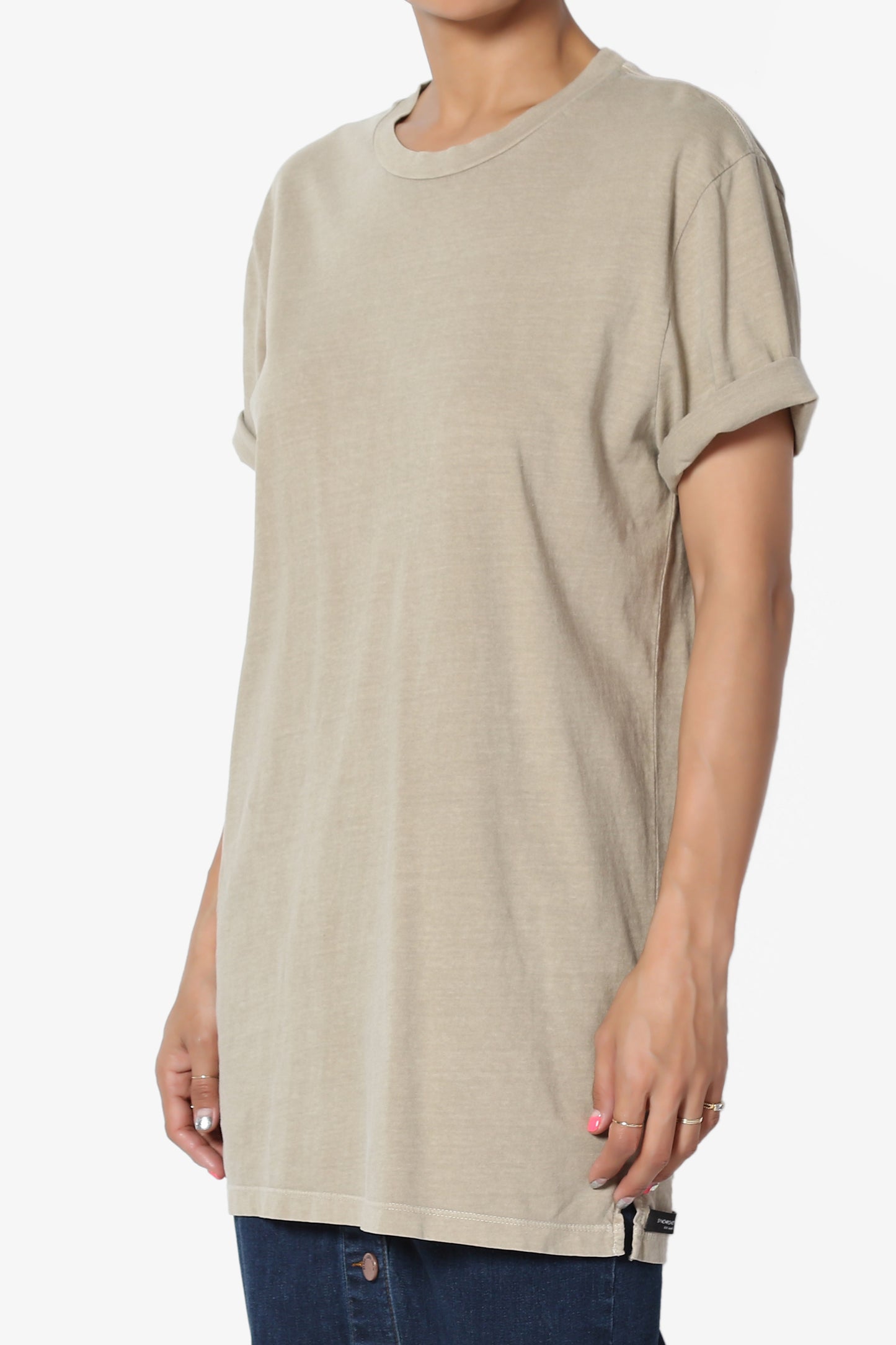 Kami Boyfriend Short Sleeve Tee - TheMogan