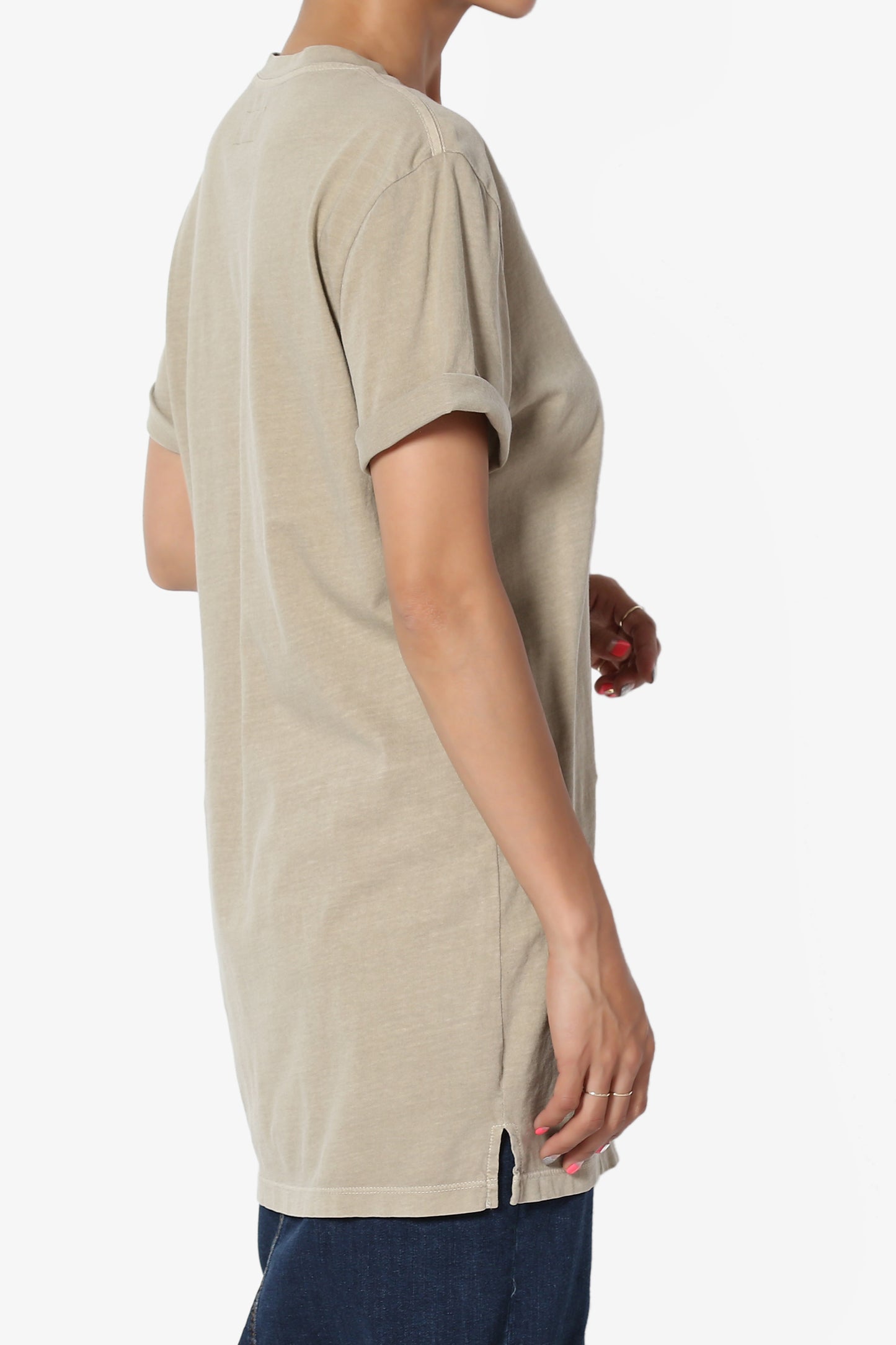 Kami Boyfriend Short Sleeve Tee - TheMogan