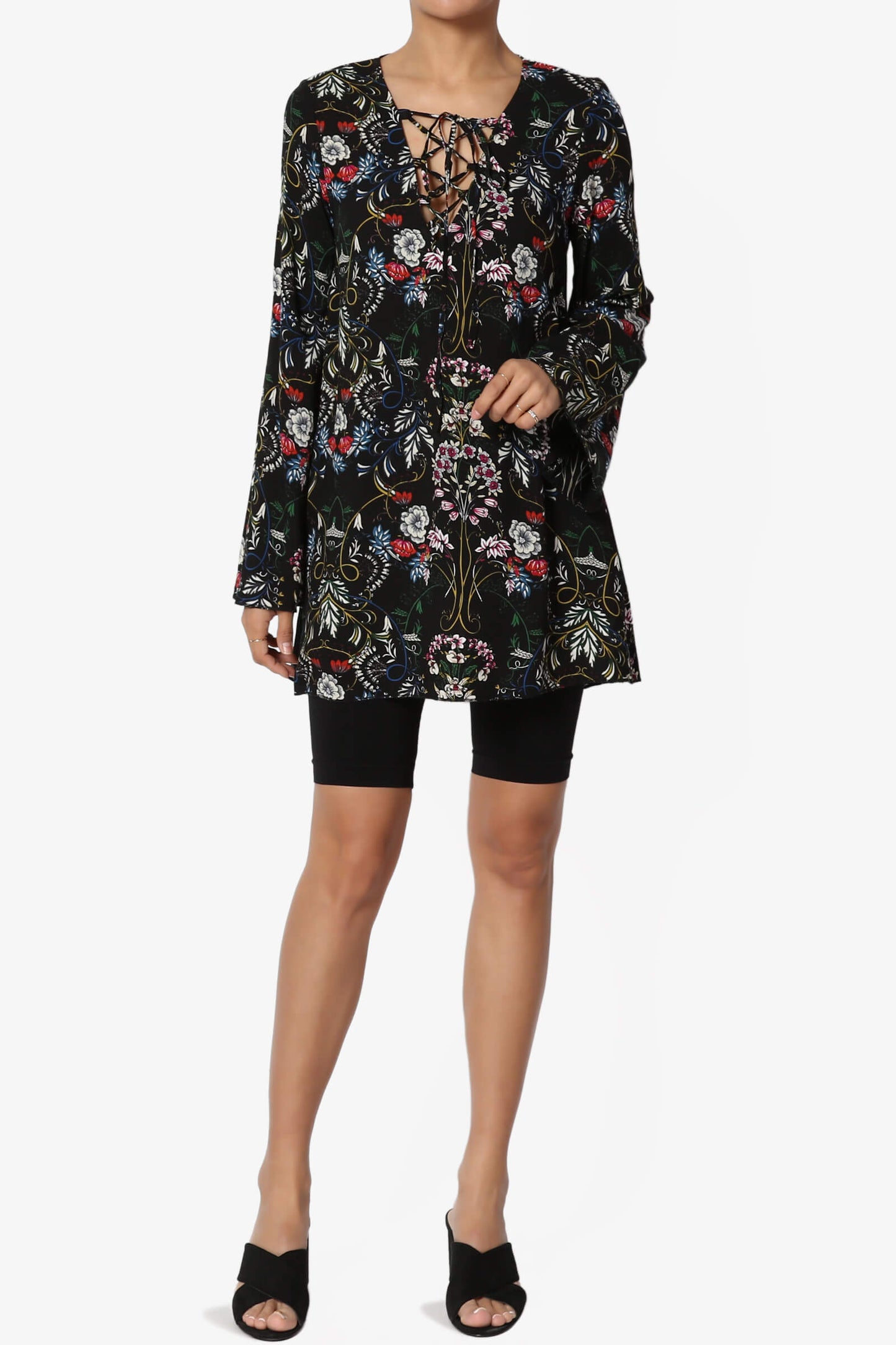 Tivoli Seamless Bermuda Short Leggings BLACK_6